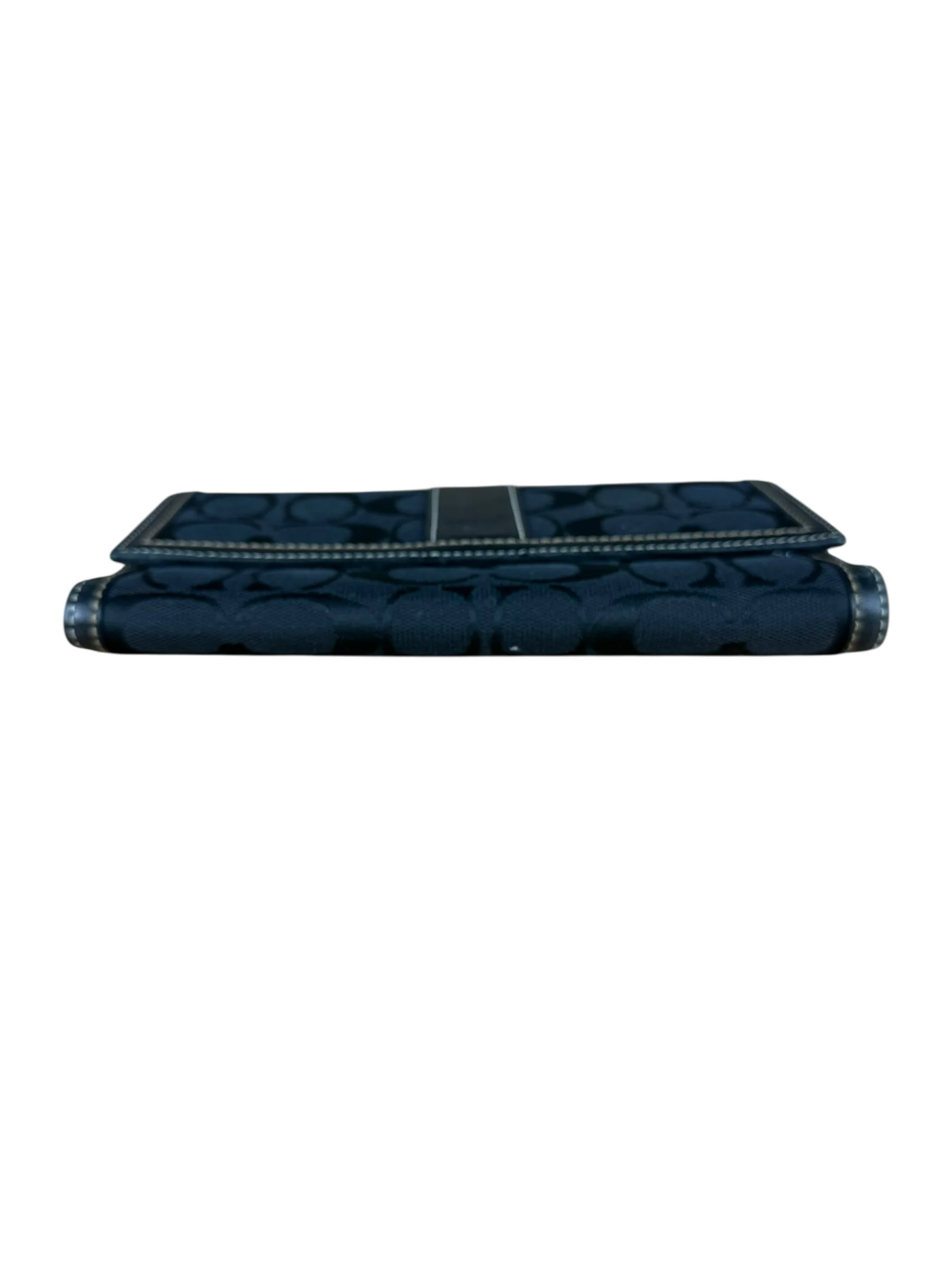 Coach Vintage Signature C Long Wallet Black - Image 4
