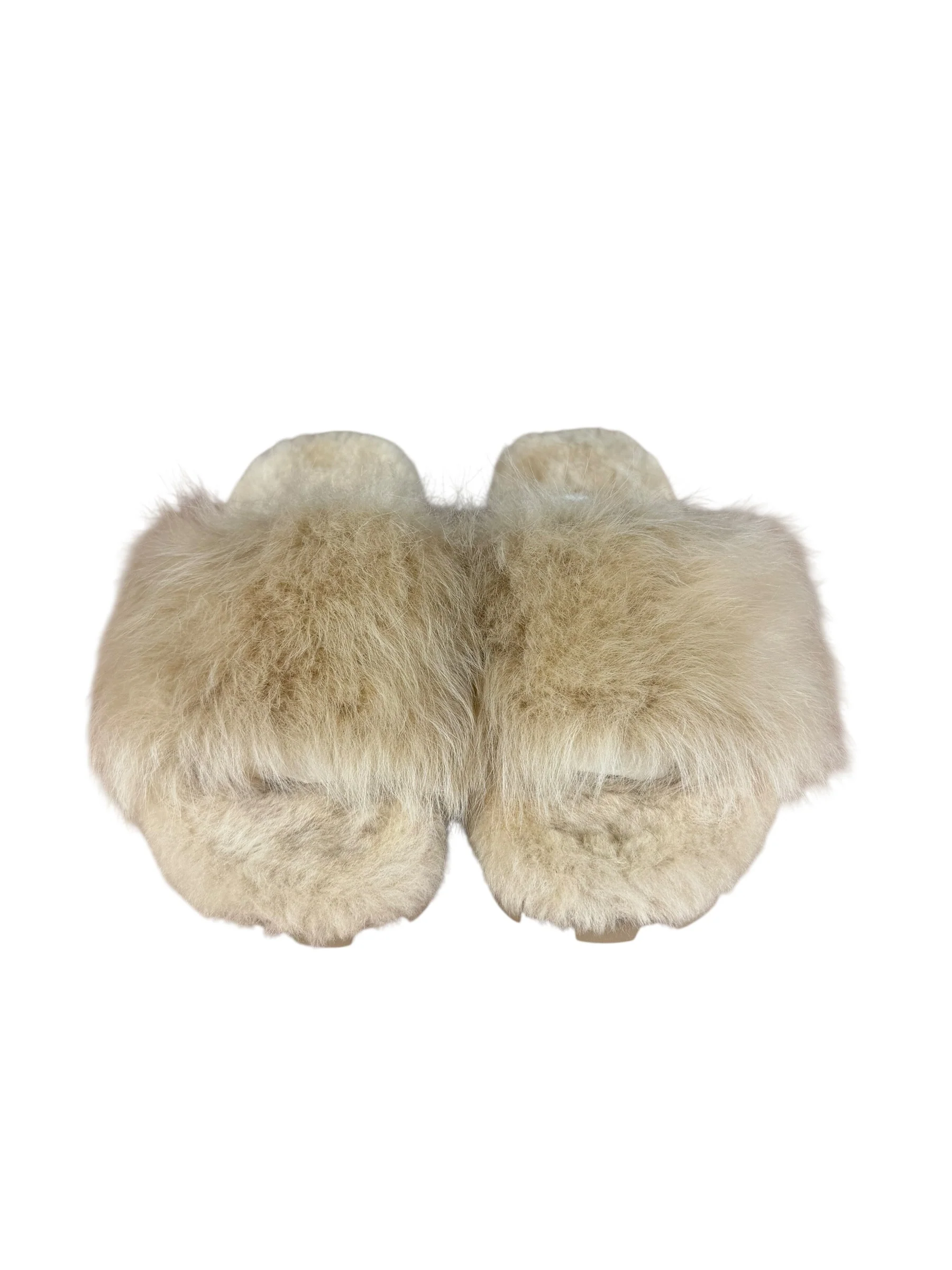 Miu Miu Calzature Donna Fuzzy Slides - Image 6