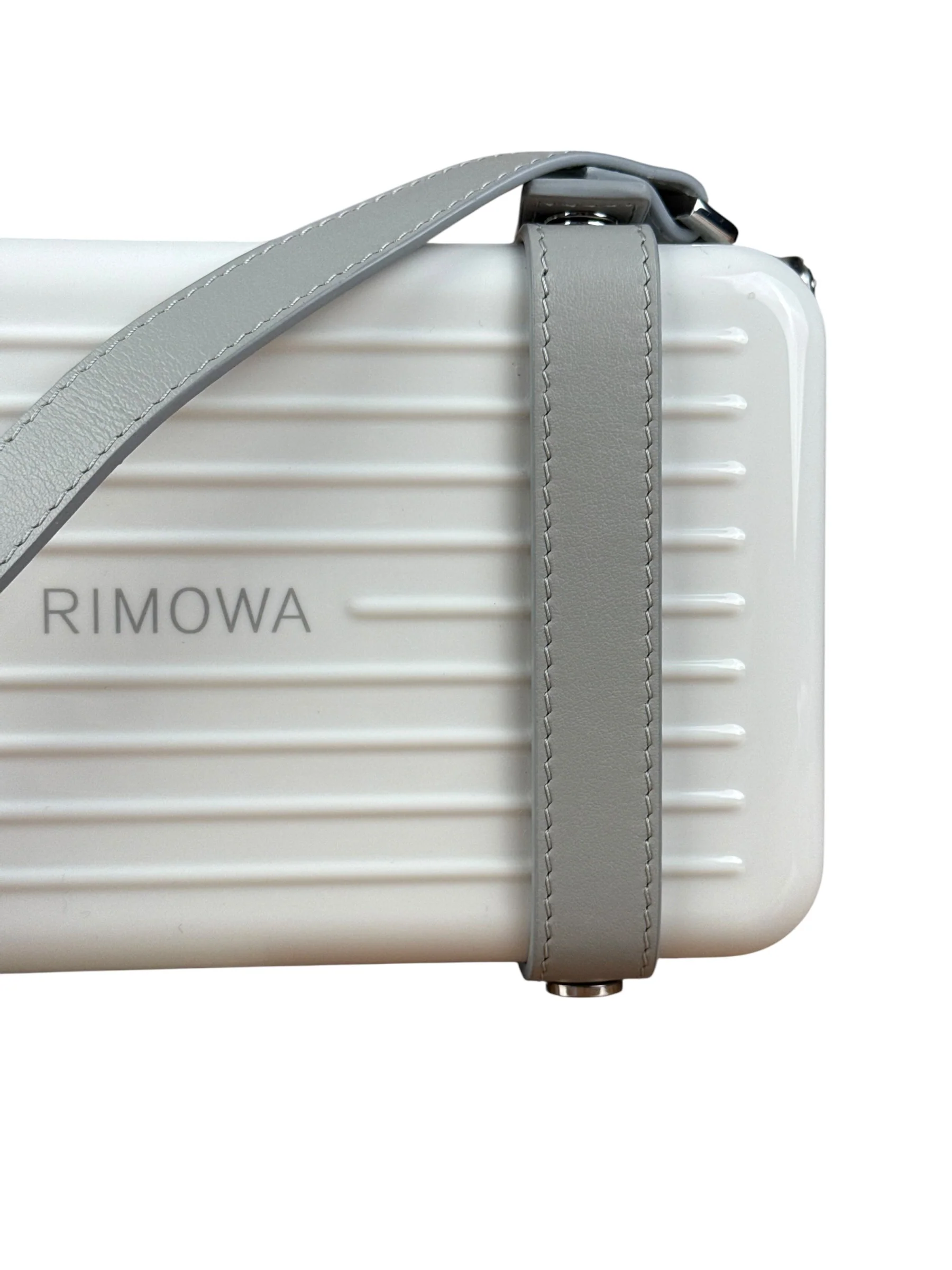 Rimowa Personal Polycarbonate Crossbody Clutch White - Image 5