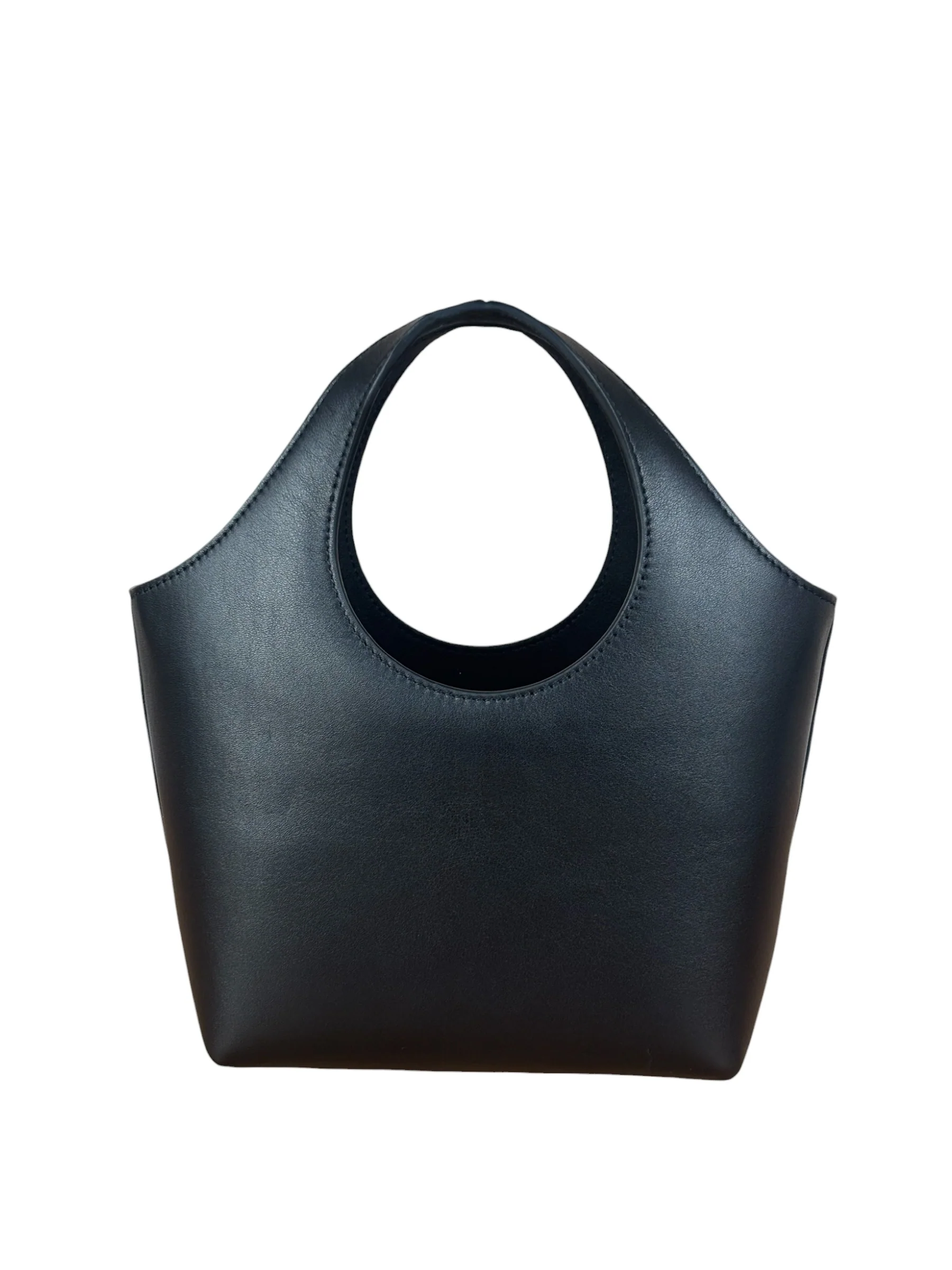 Balenciaga Black Leather Mary-Kate XS Tote Bag - Image 2