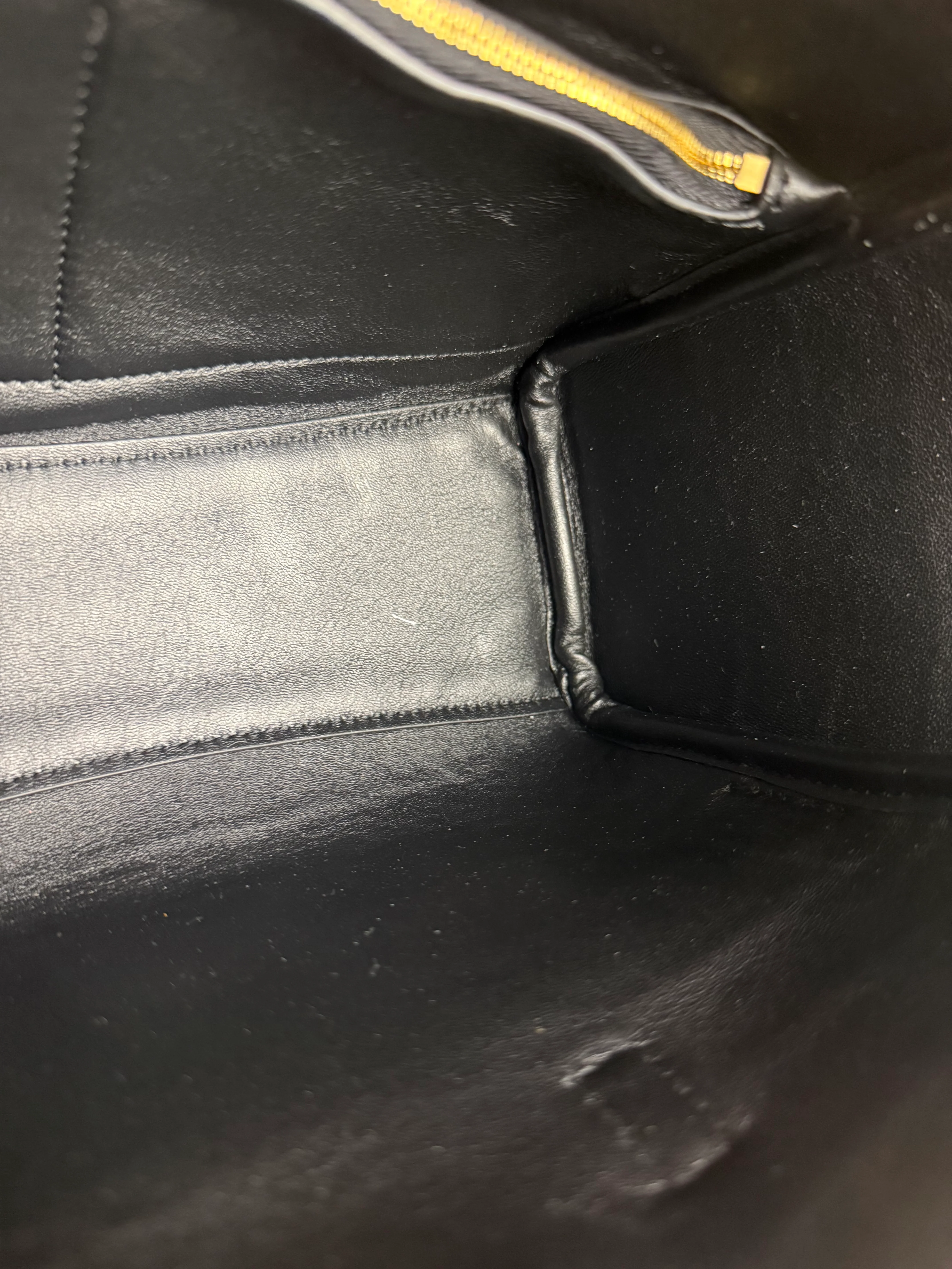 Balenciaga Black Leather Mini Bel Air Carry All Two-Way Bag - Image 14
