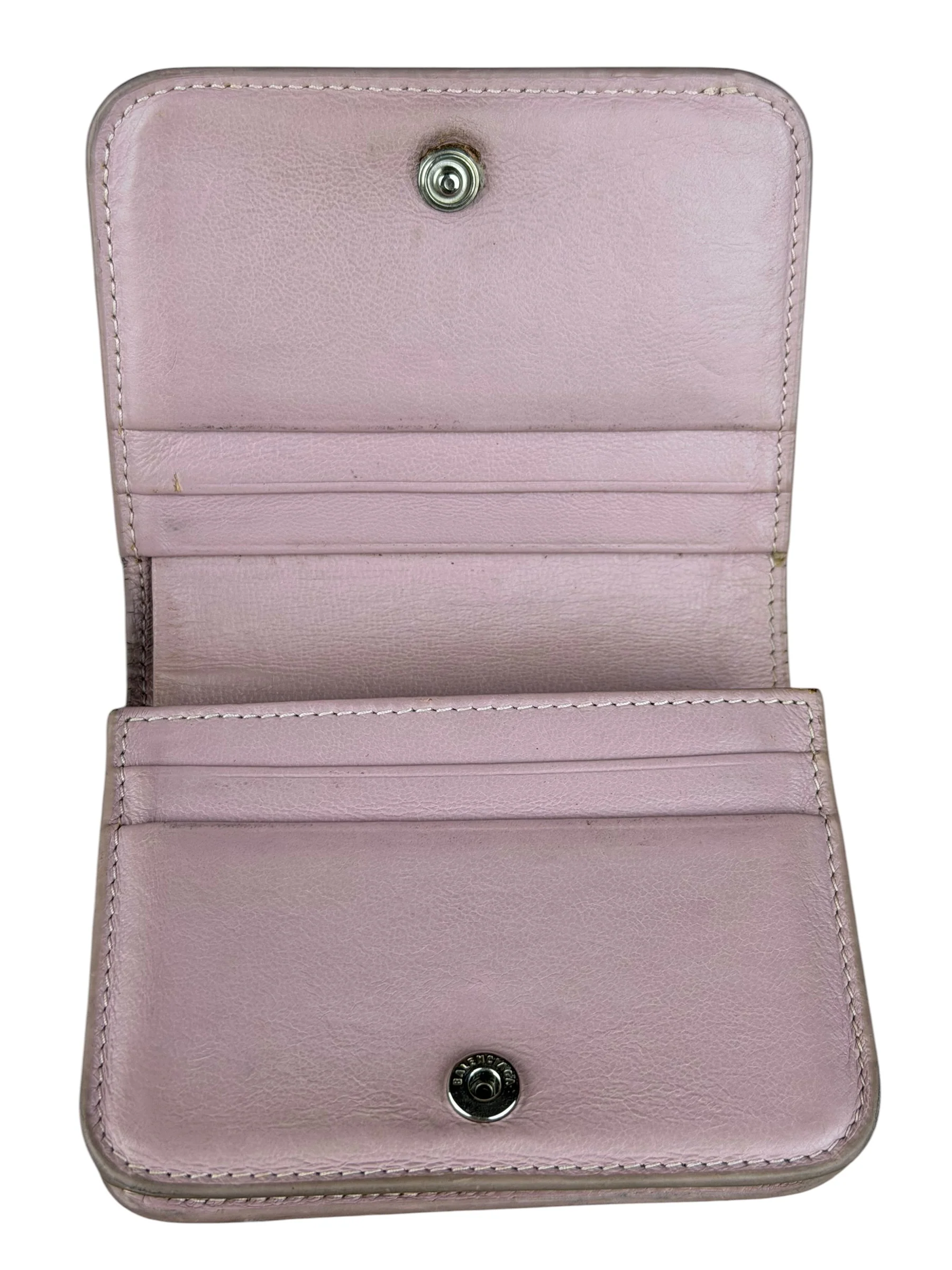 Balenciaga Power Pink Cash/Coin/Card Flap Holder - Image 11