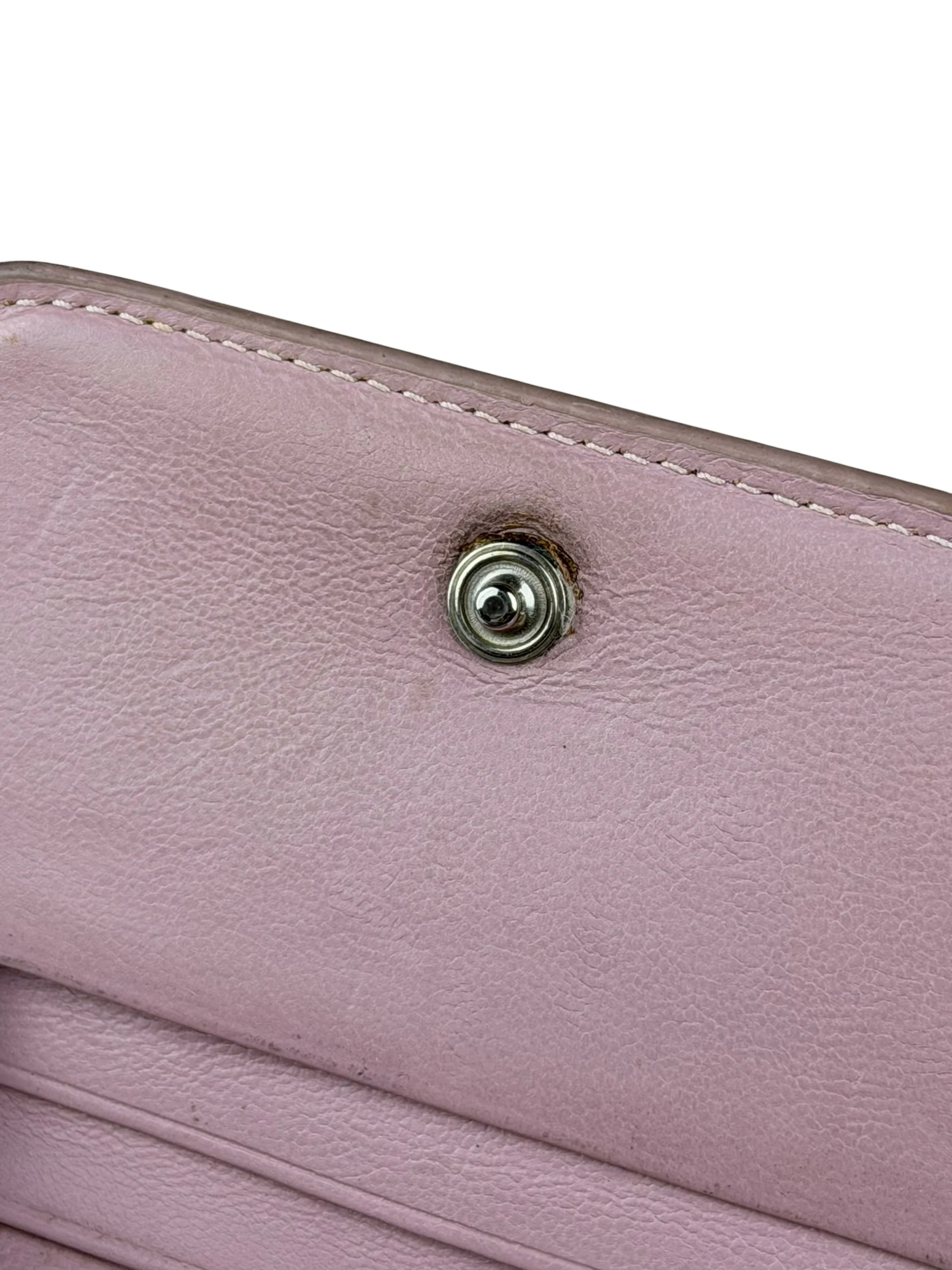Balenciaga Power Pink Cash/Coin/Card Flap Holder - Image 12