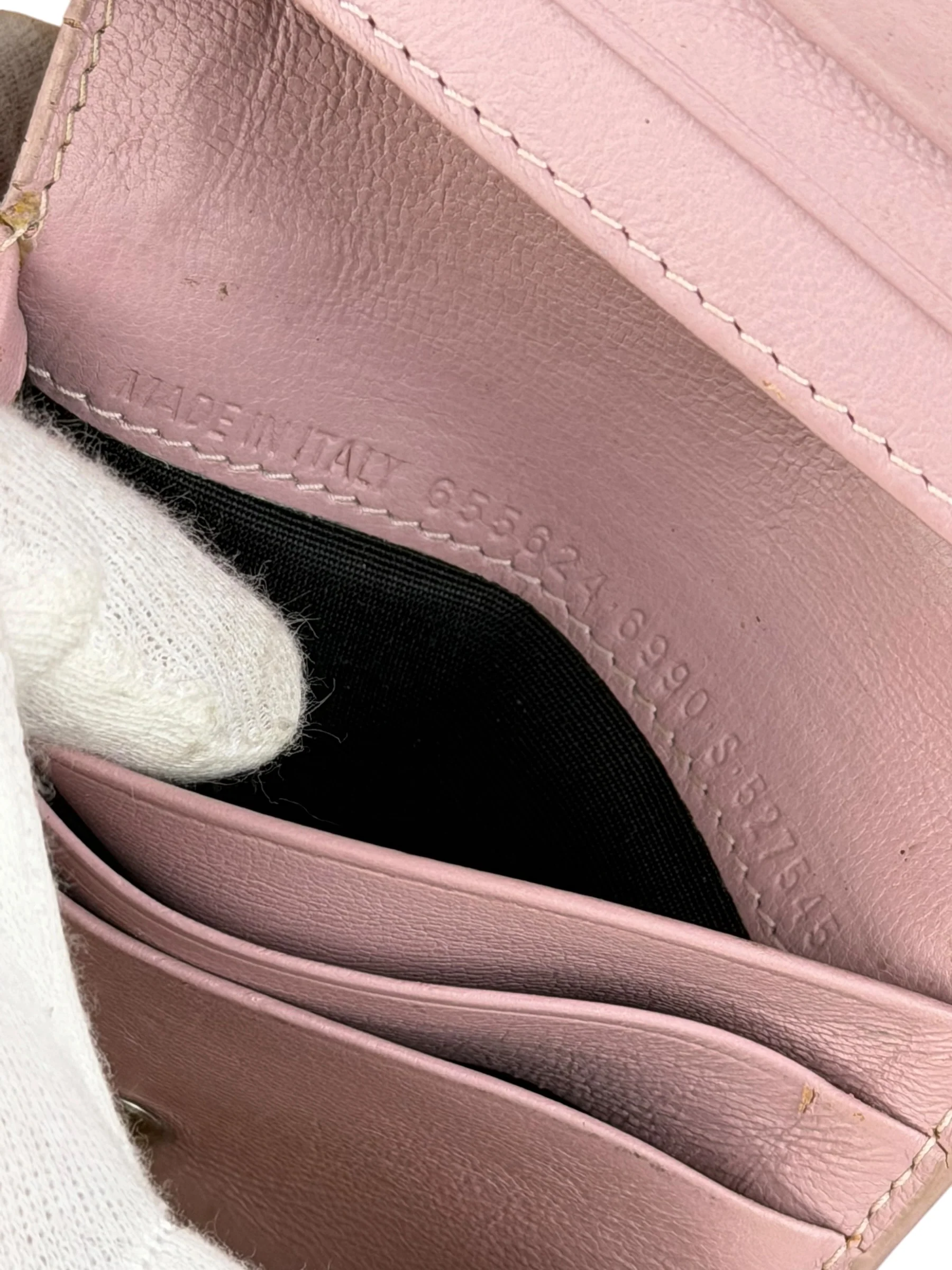 Balenciaga Power Pink Cash/Coin/Card Flap Holder - Image 13