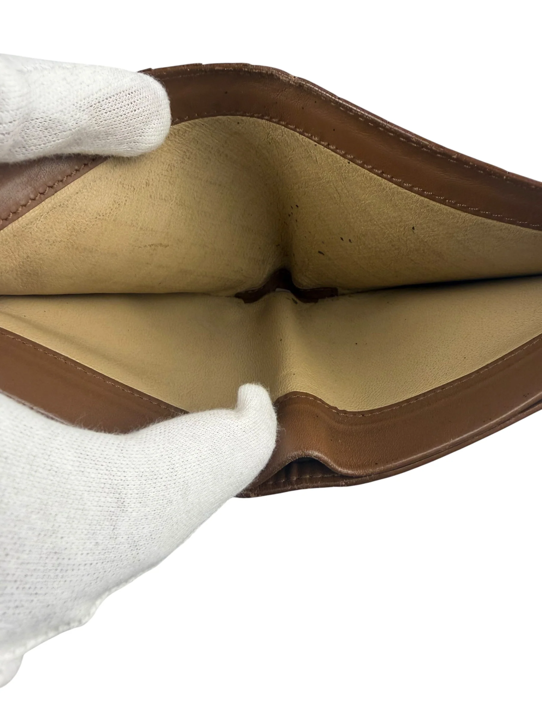 Bottega Veneta Brown Intercciato Bifold Wallet - Image 18