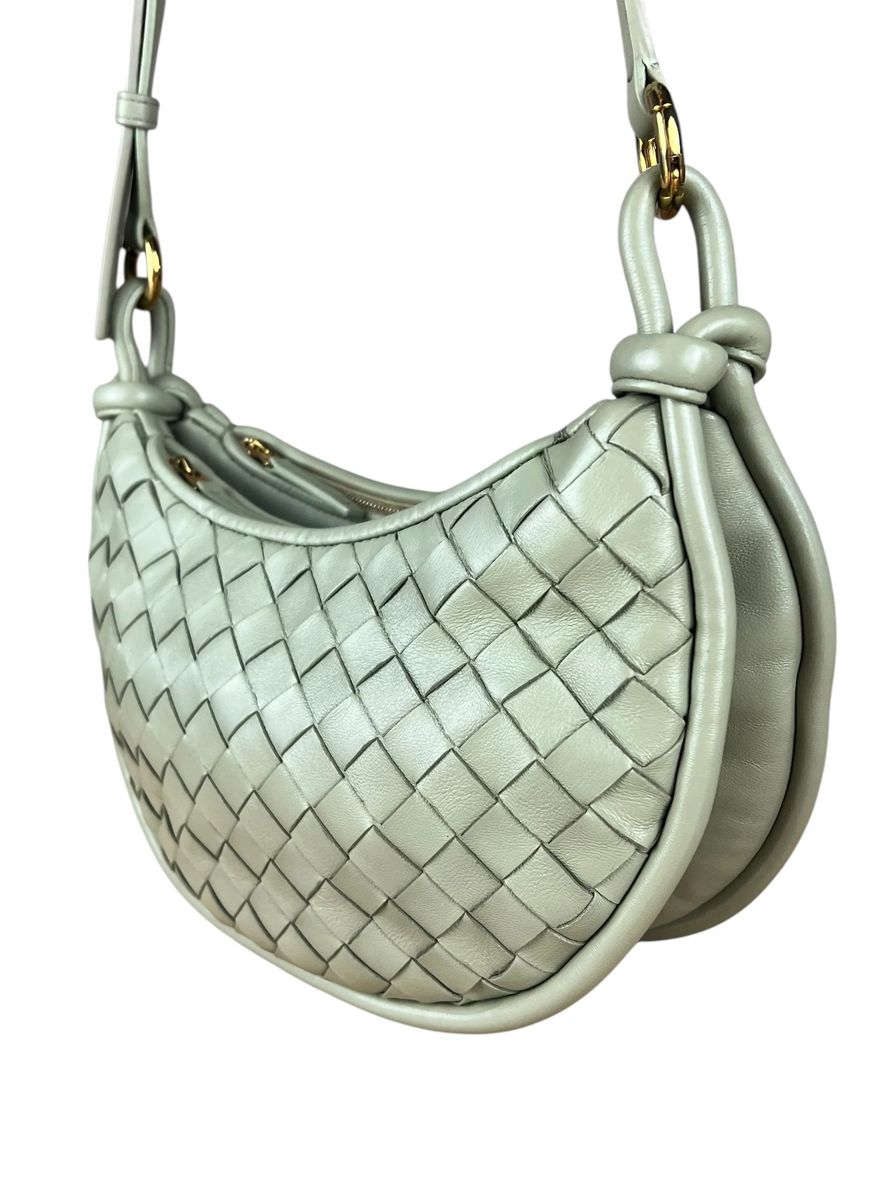 Bottega Veneta Intercciato Gemilli Shoulder Bag - Image 11