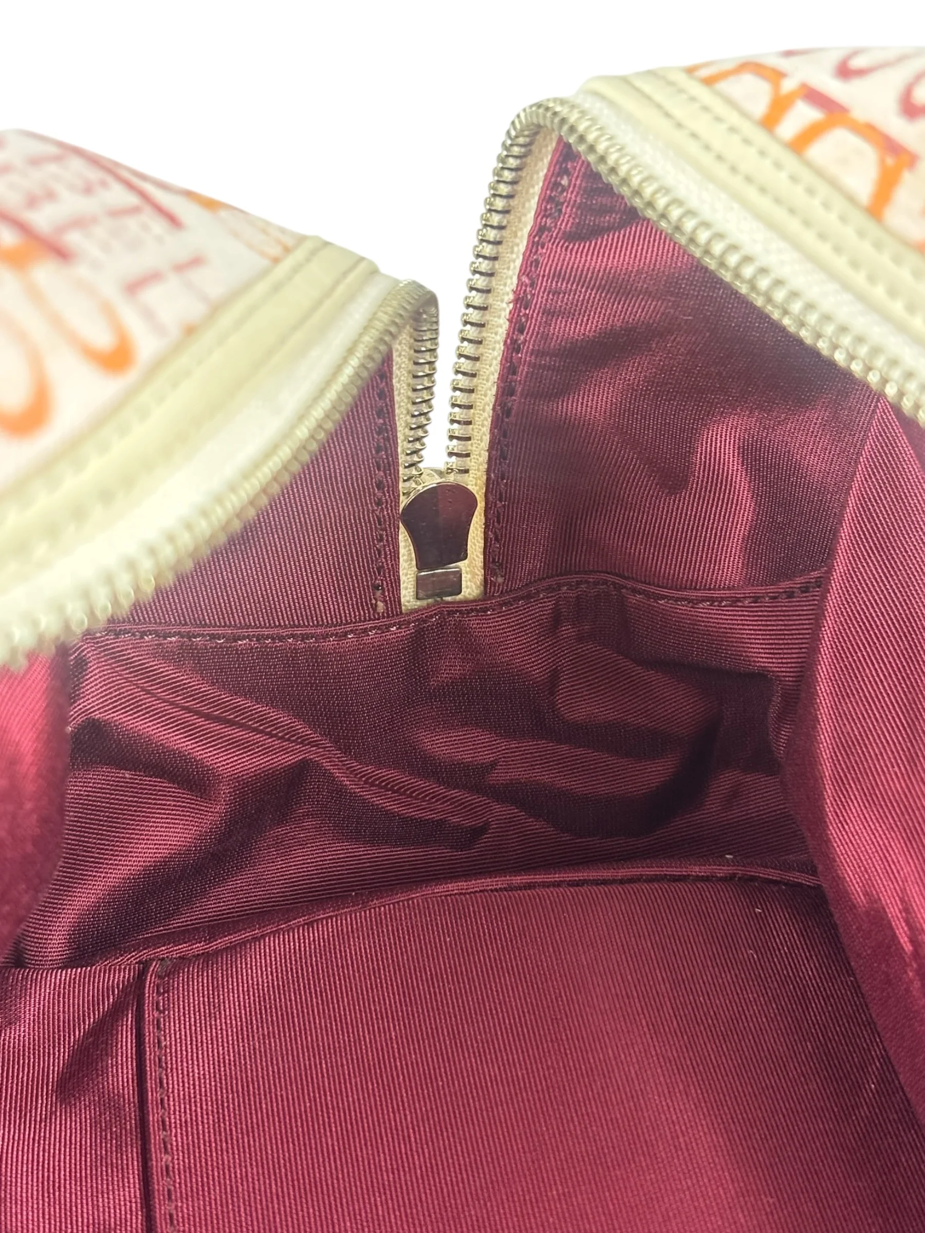 Burberry Blue Label Pink Multi Logo Bowler Bag - Image 7
