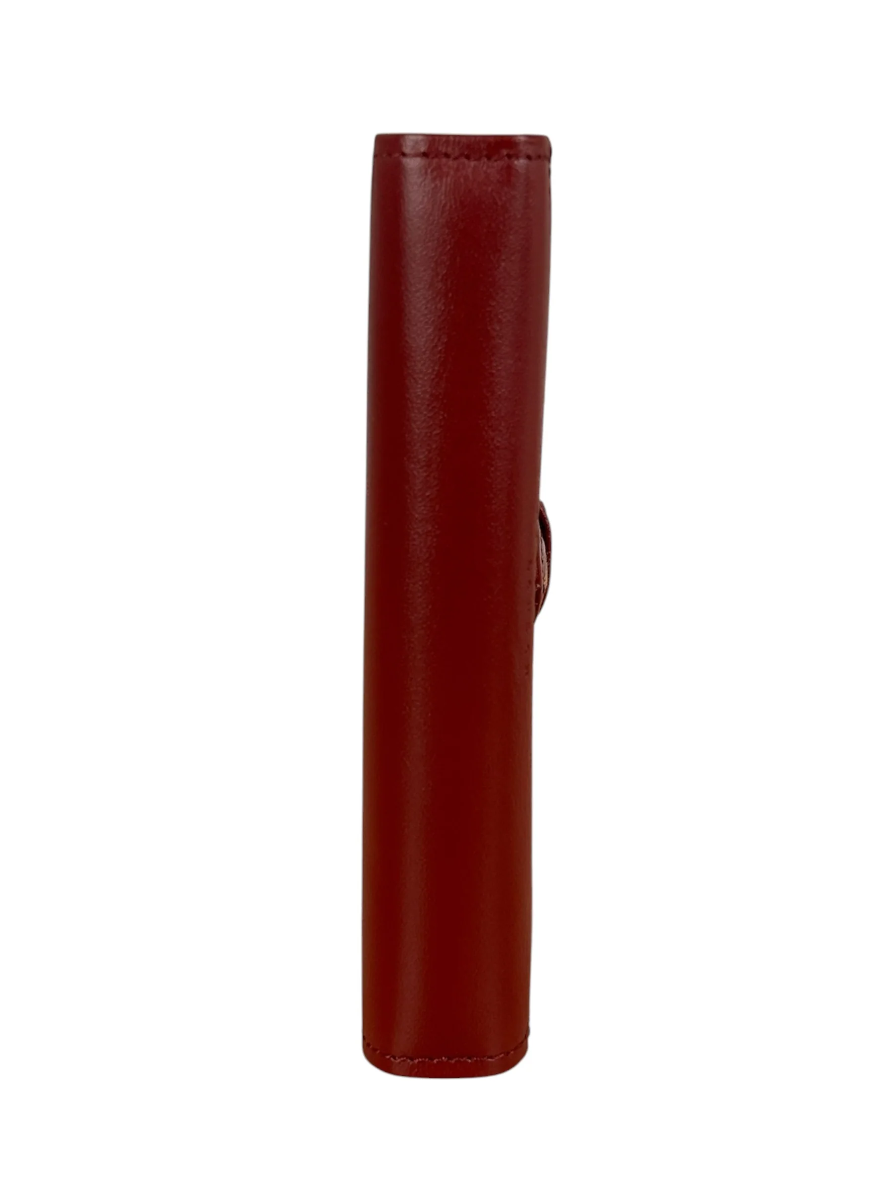 Burberry Red Leather London 5-Ring System Binder Planner - Image 4