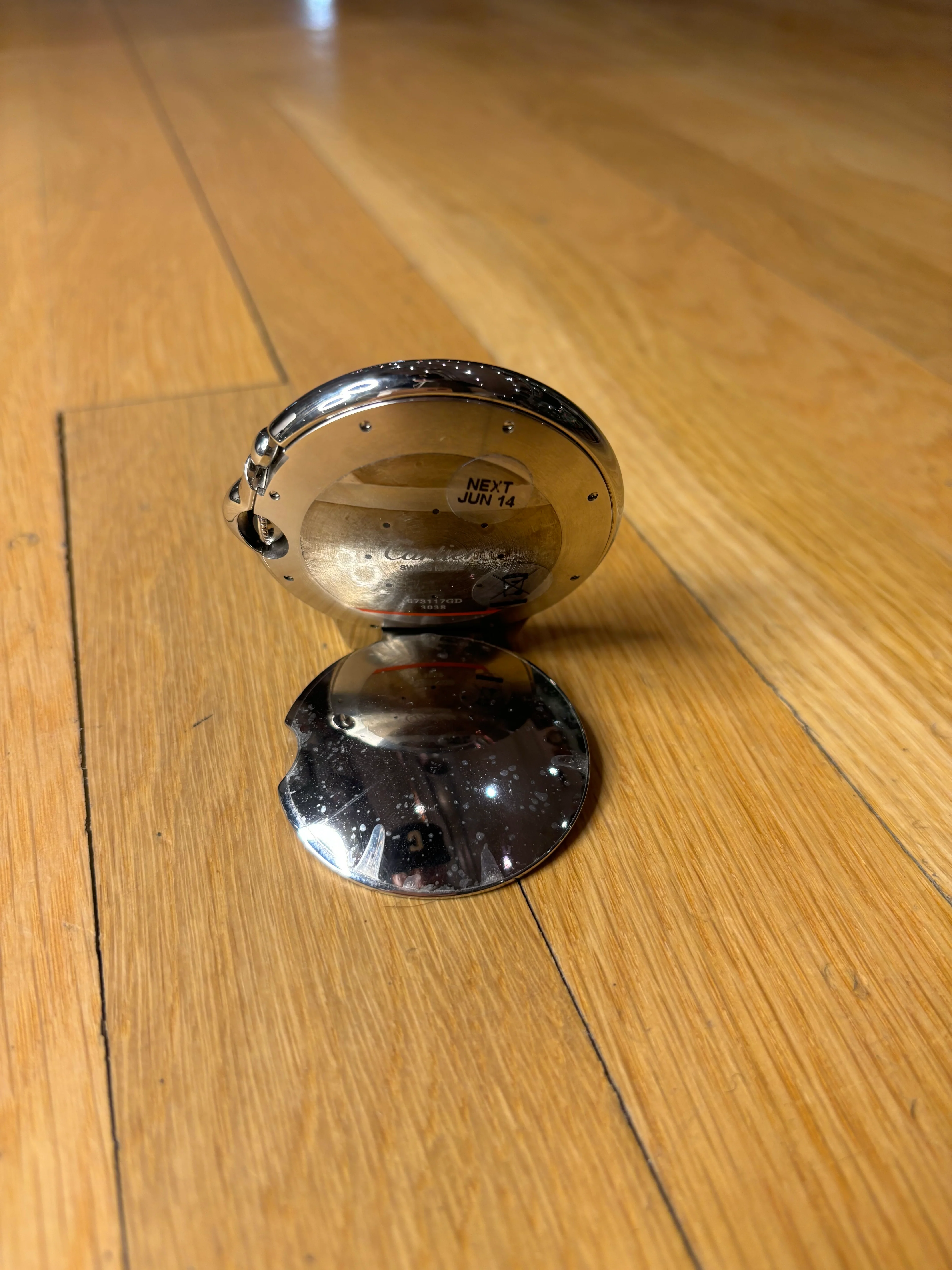 Cartier Ballon Bleu Desk Clock - Image 7