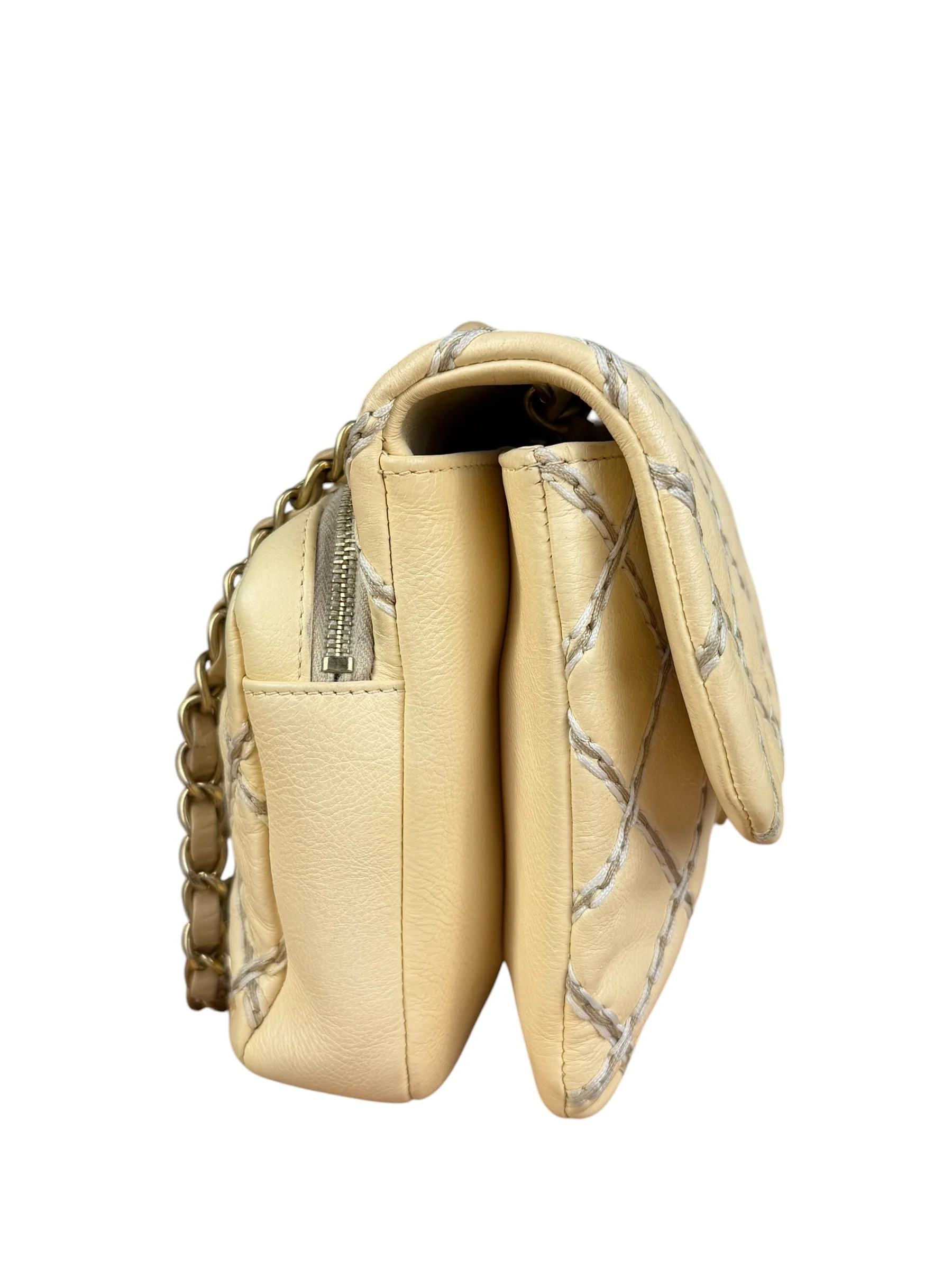 Chanel Beige Ultimate Stitch Flap 2014 - Image 7