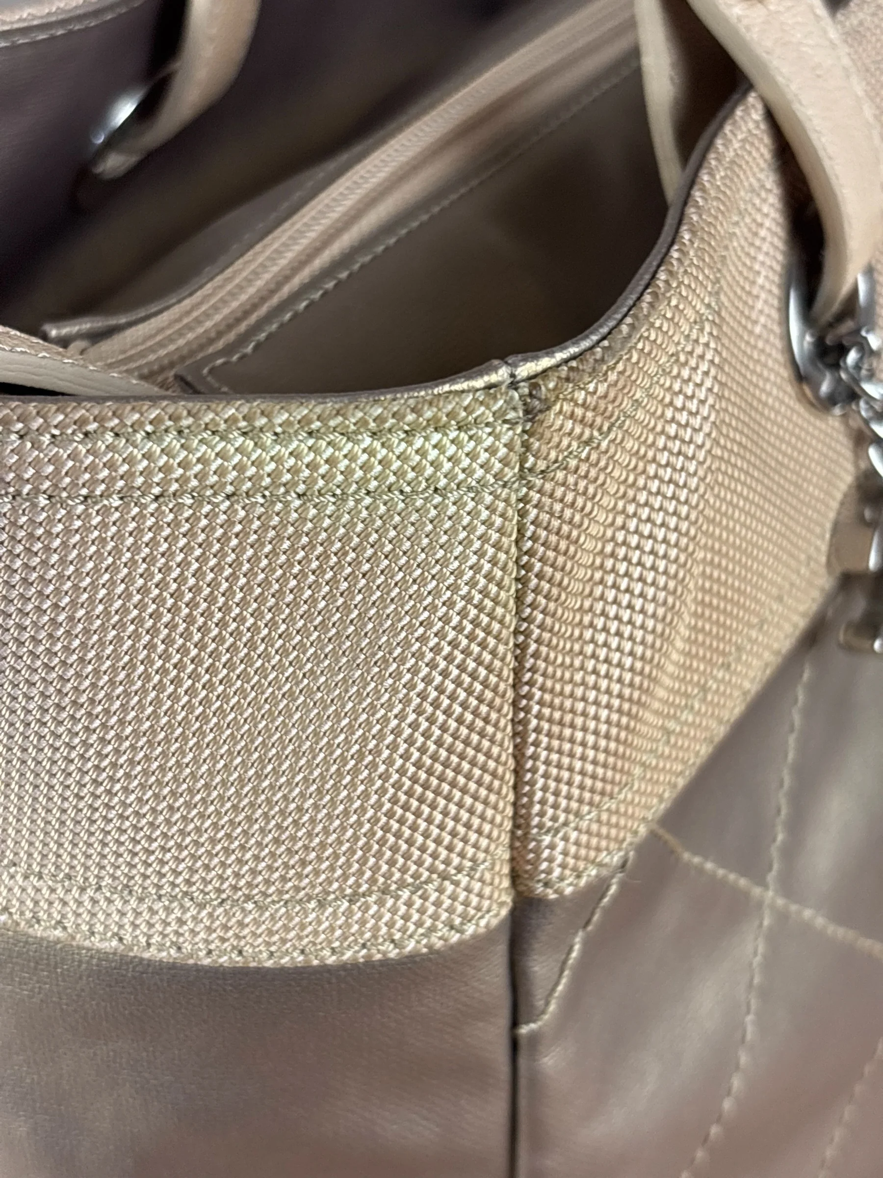 Chanel Metallic Gold Leather Paris-Biarritz Large Tote Bag 2007 - Image 18