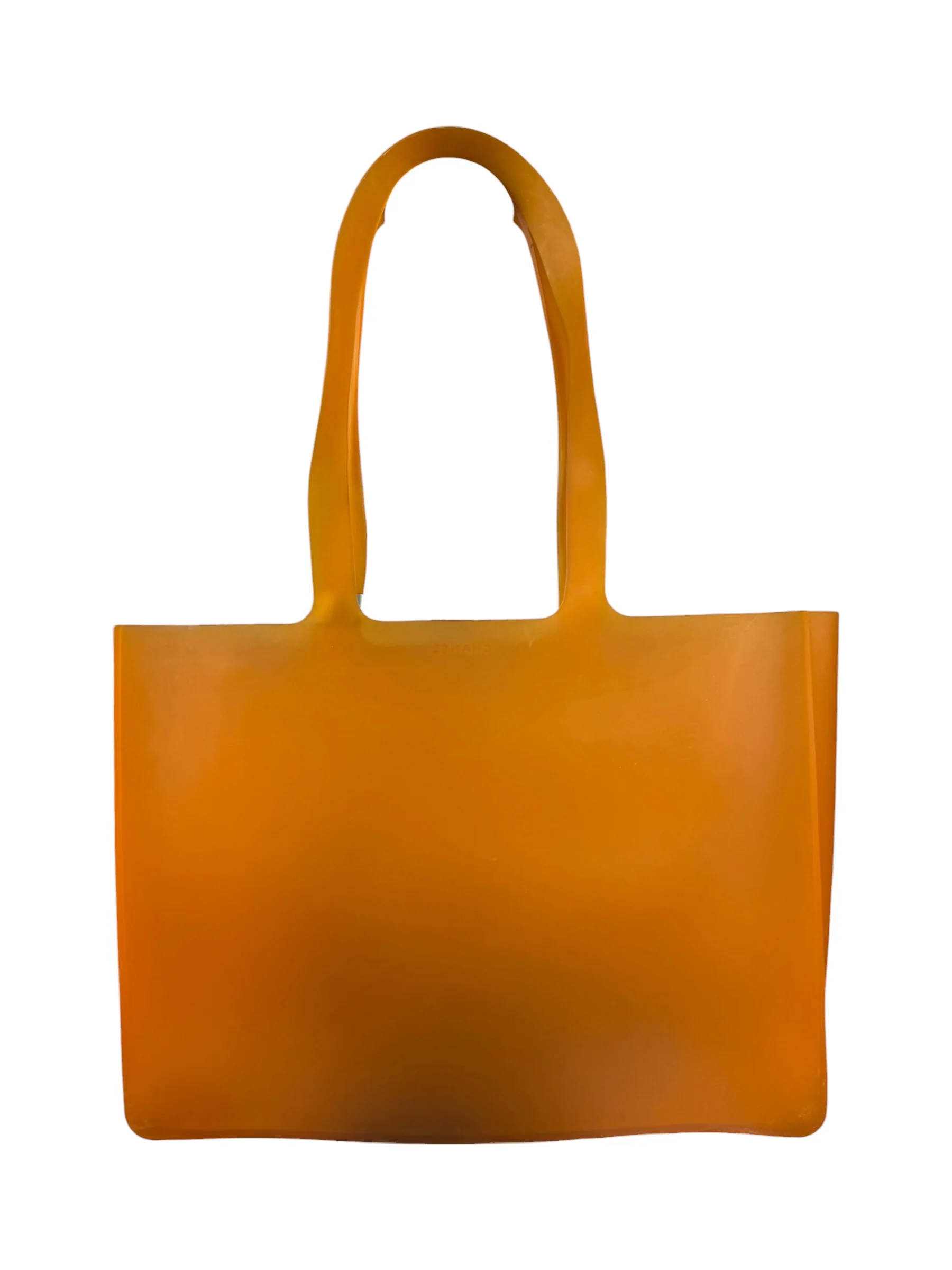 Chanel Orange Jelly Tote - Image 11