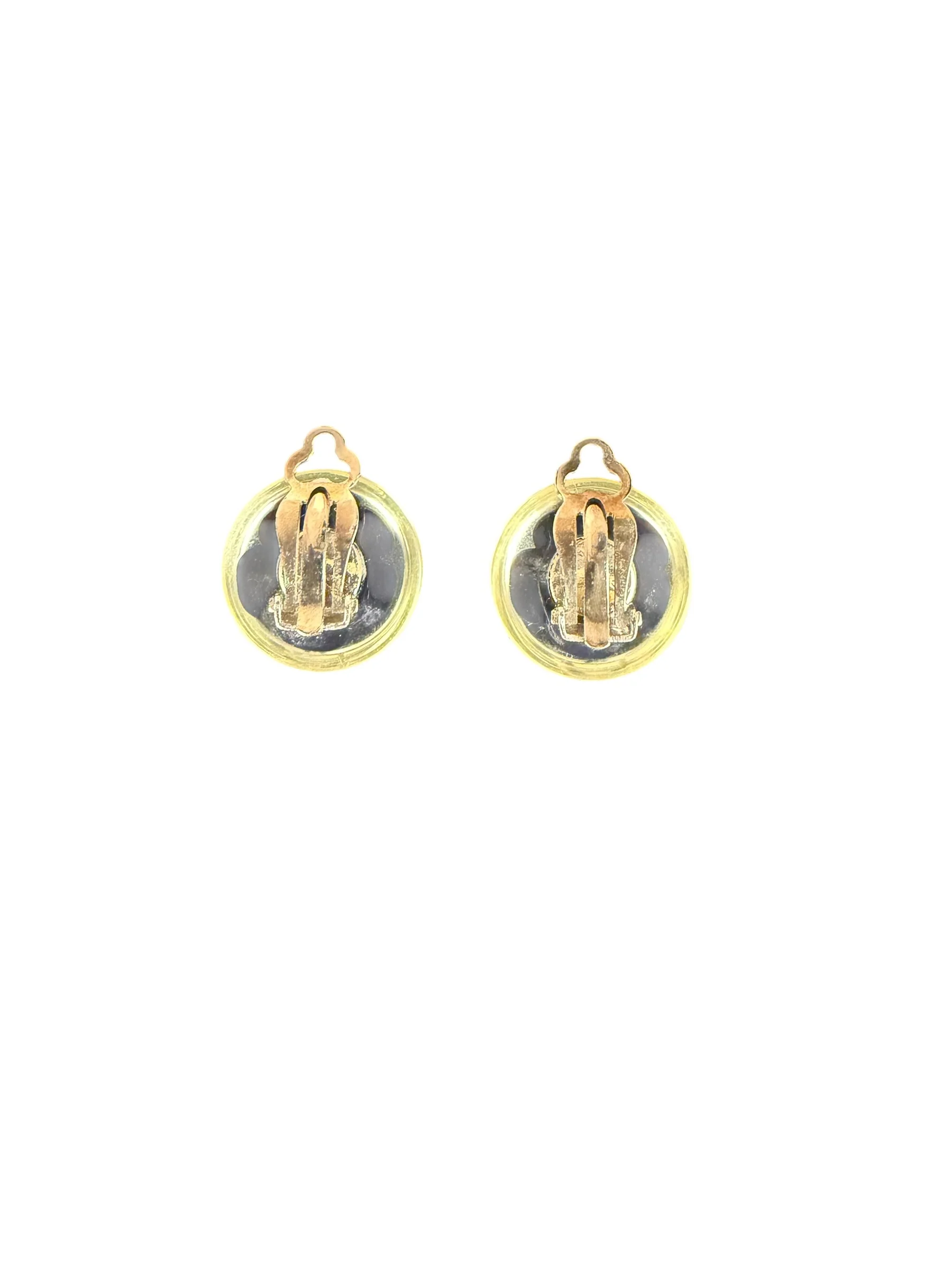 Chanel Spring Clear Resin Ball Clip-On Earrings 04S 2004 - Image 5