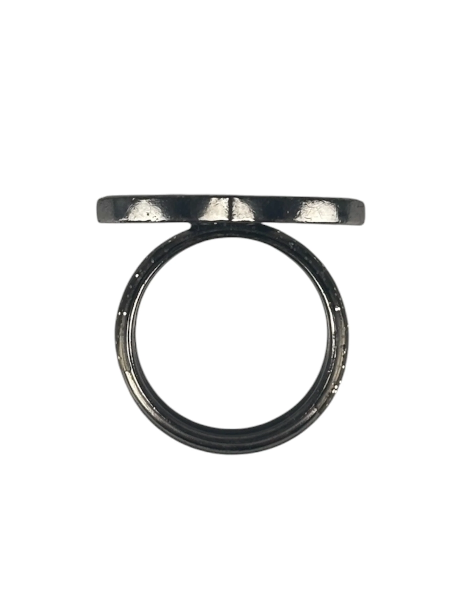 Chanel Strass CC Ring Size 6.5 - Image 5