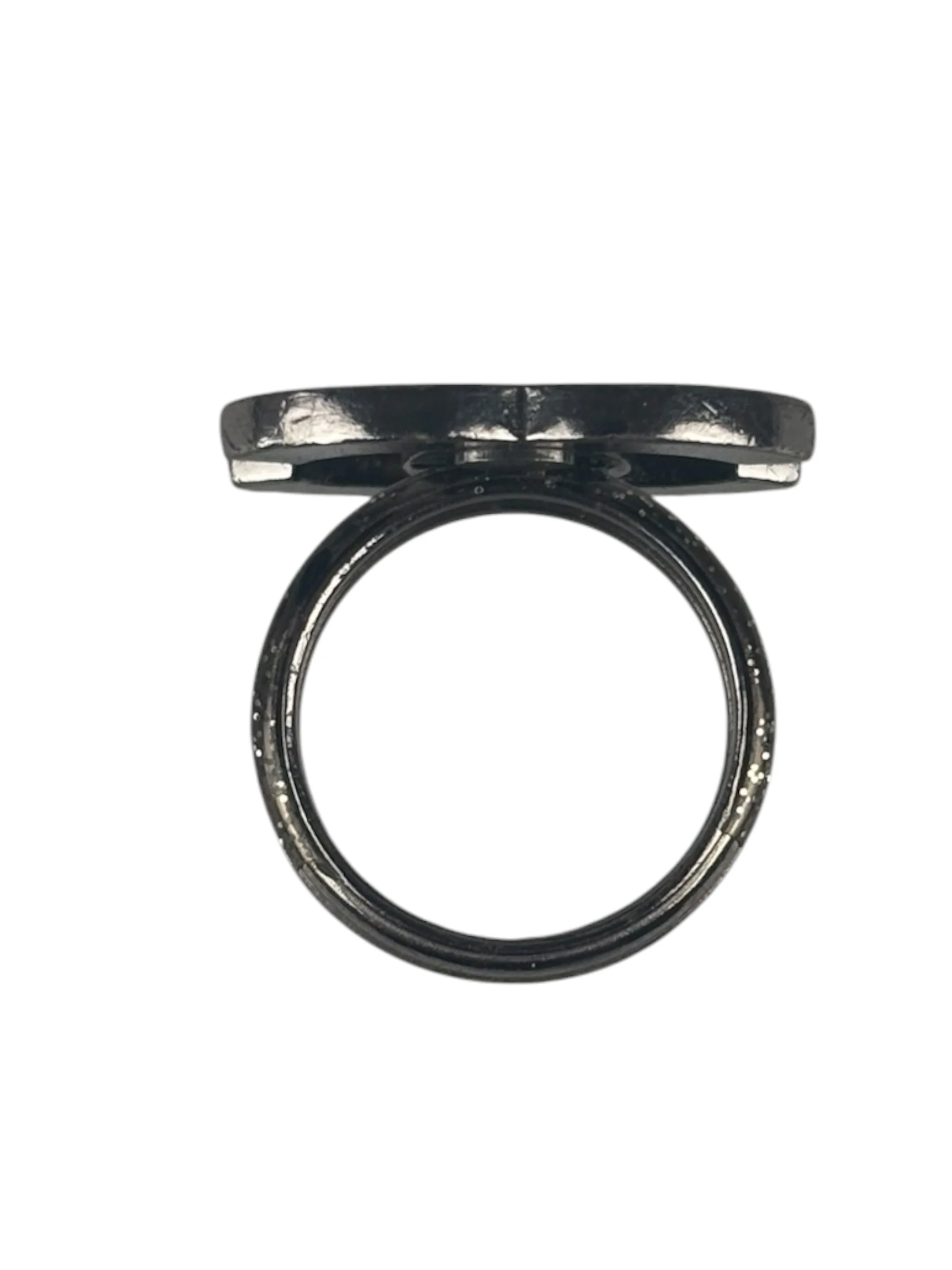 Chanel Strass CC Ring Size 6.5 - Image 7