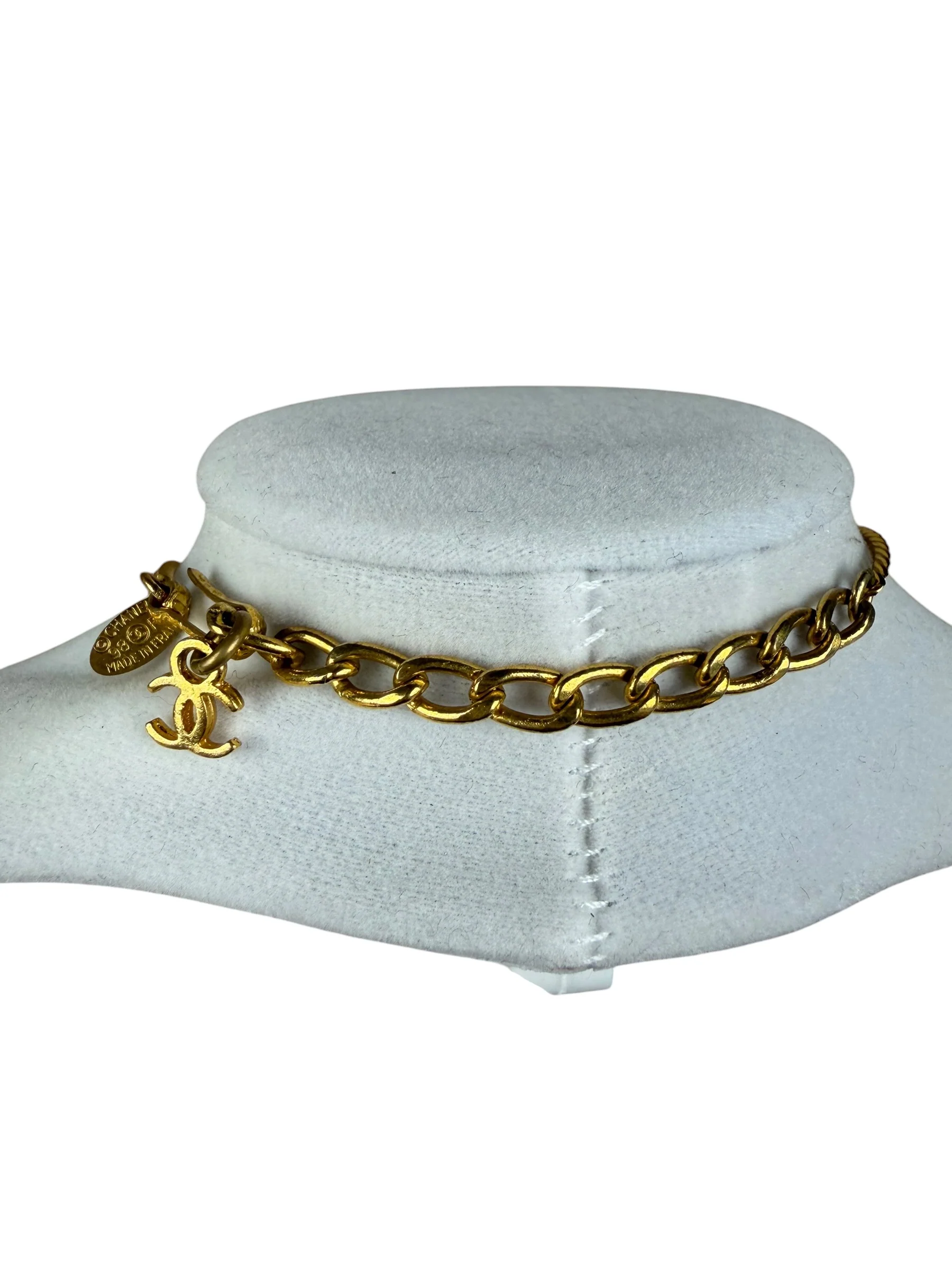 Chanel Vintage Spring Collections Soccer Ball Rhinestone Charm Necklace 04S 2004 - Image 7