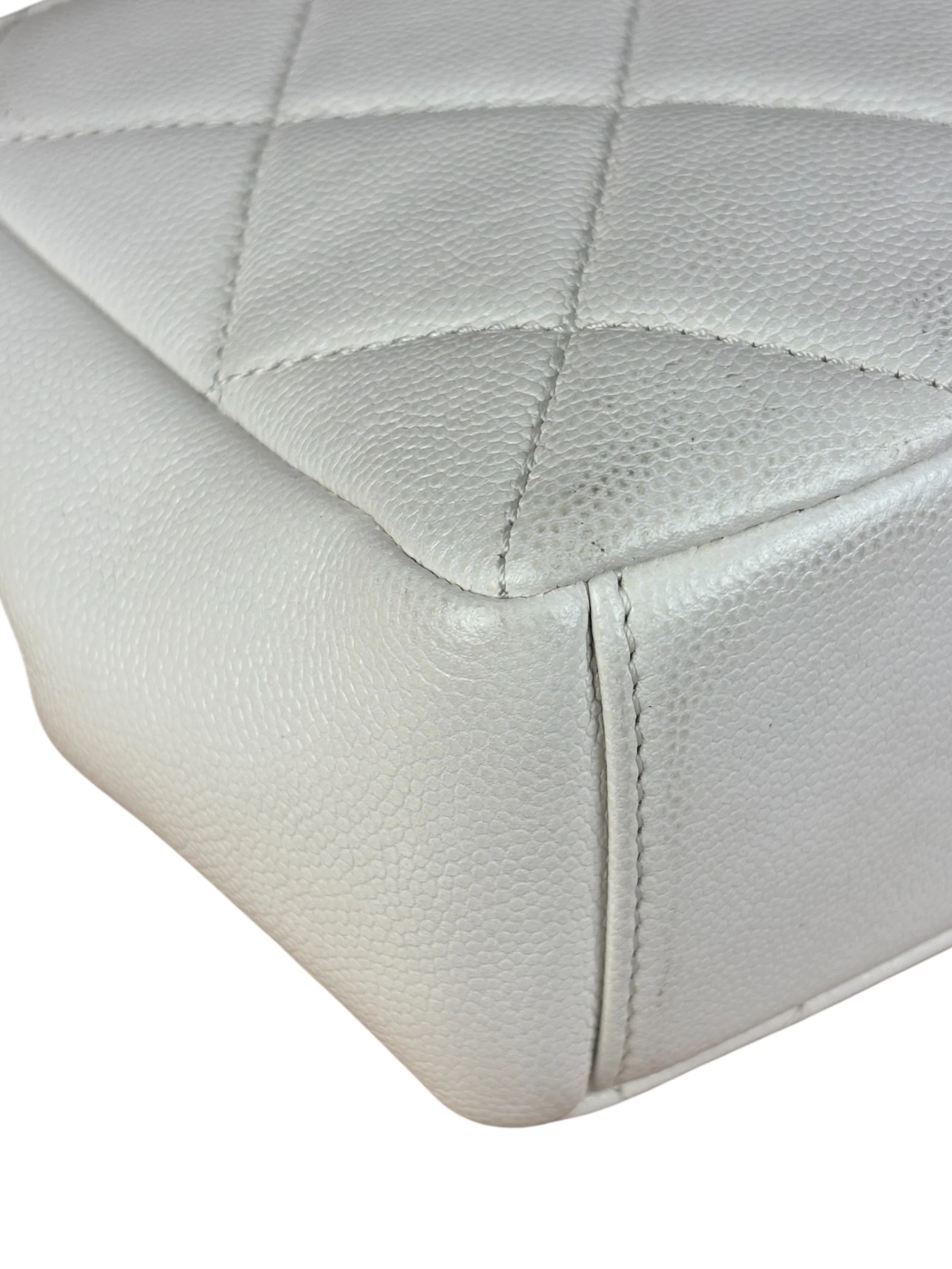 Chanel White Leather My Everything Flap Shoulder Bag 2020 - Image 12