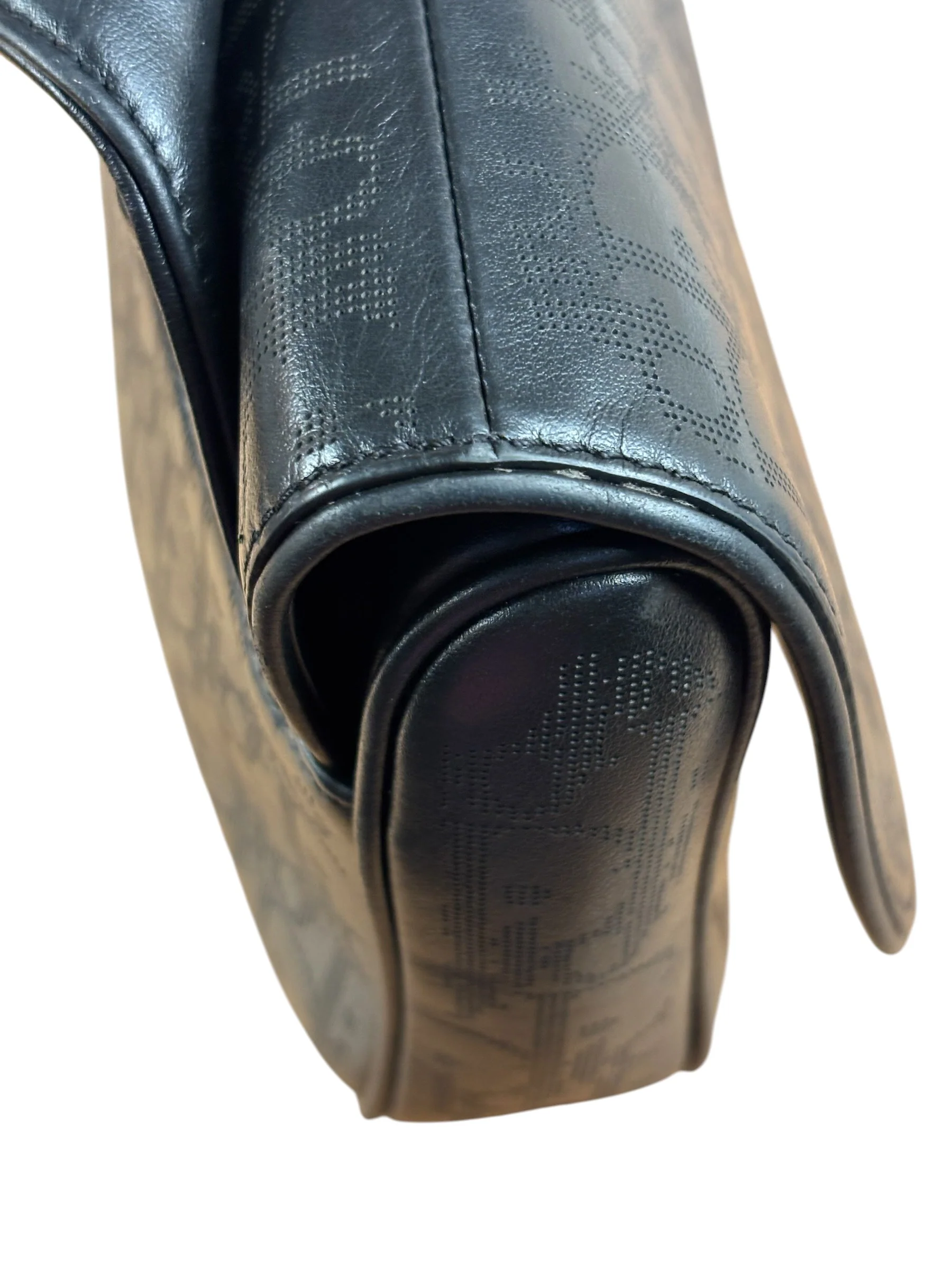 Christian Dior Black Calfskin Galaxy Saddle Messenger Bag - Image 10