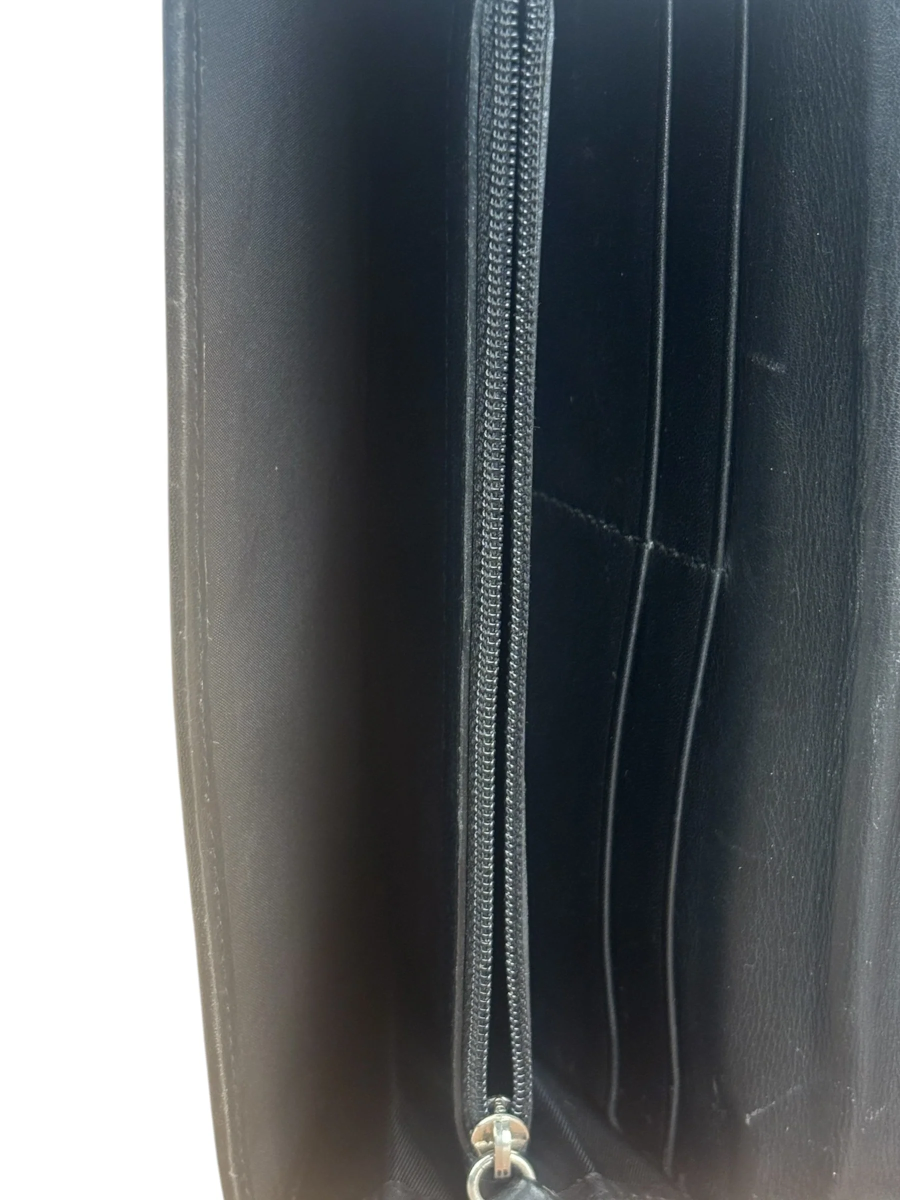 Christian Dior Vintage Black Canvas Trotter Long Wallet - Image 13