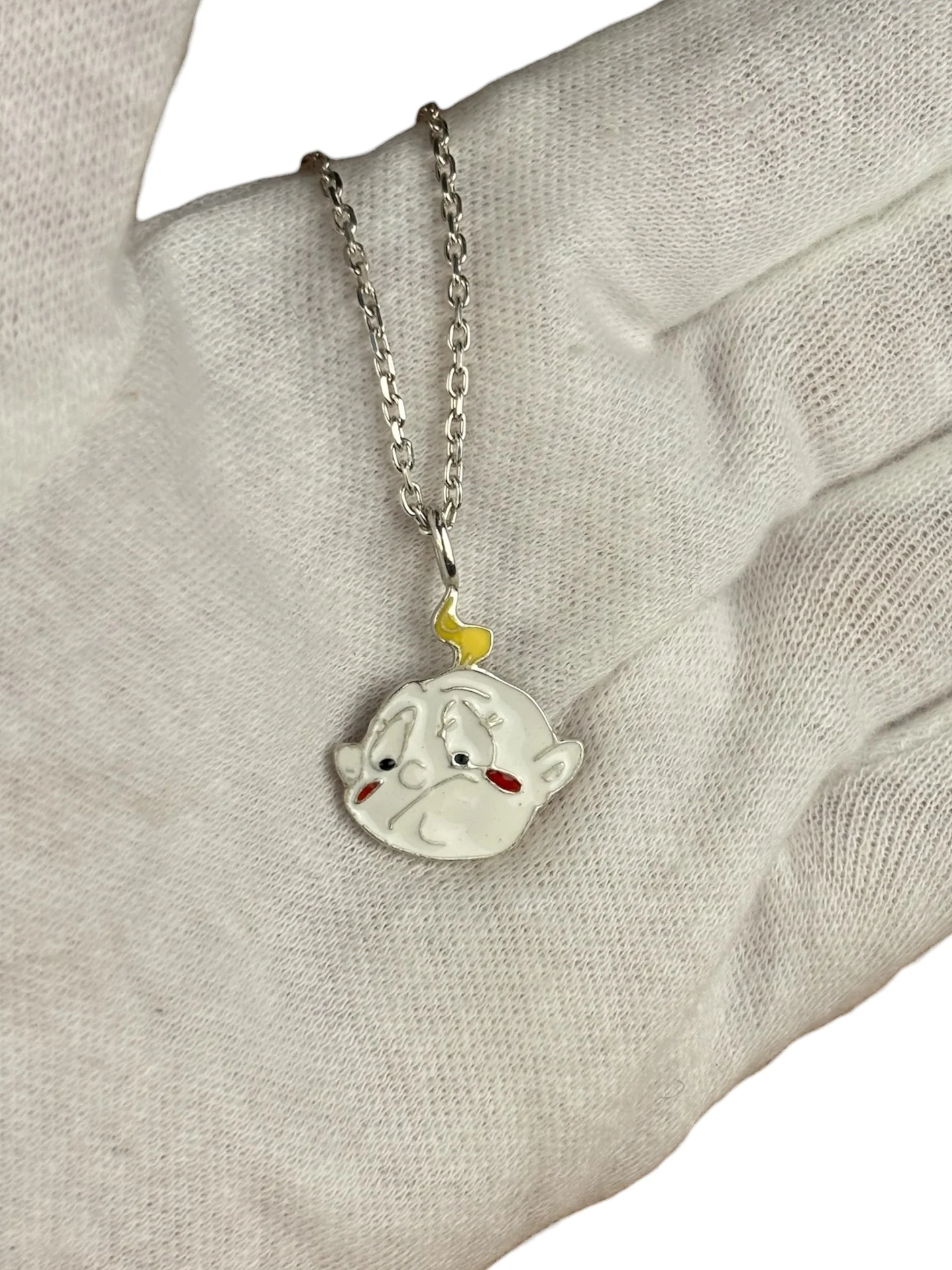 Christian Dior Vintage Cry baby Necklace 925 - Image 3