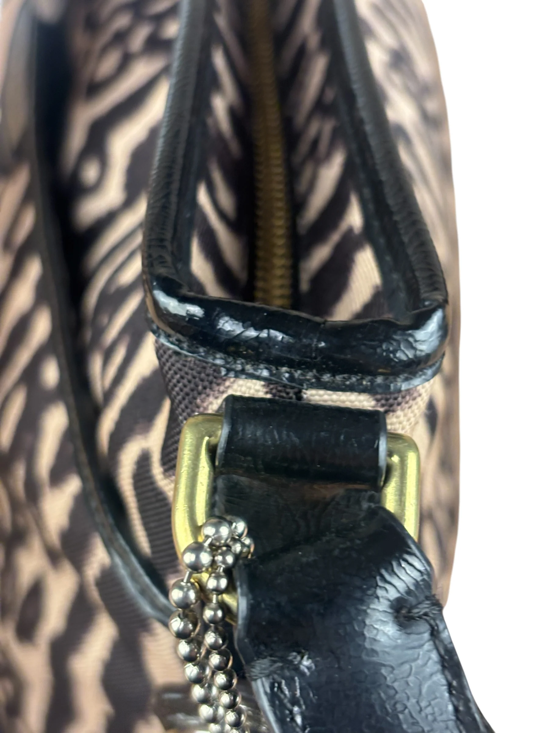 Coach Leopard Print Canvas Crossbody - Image 14