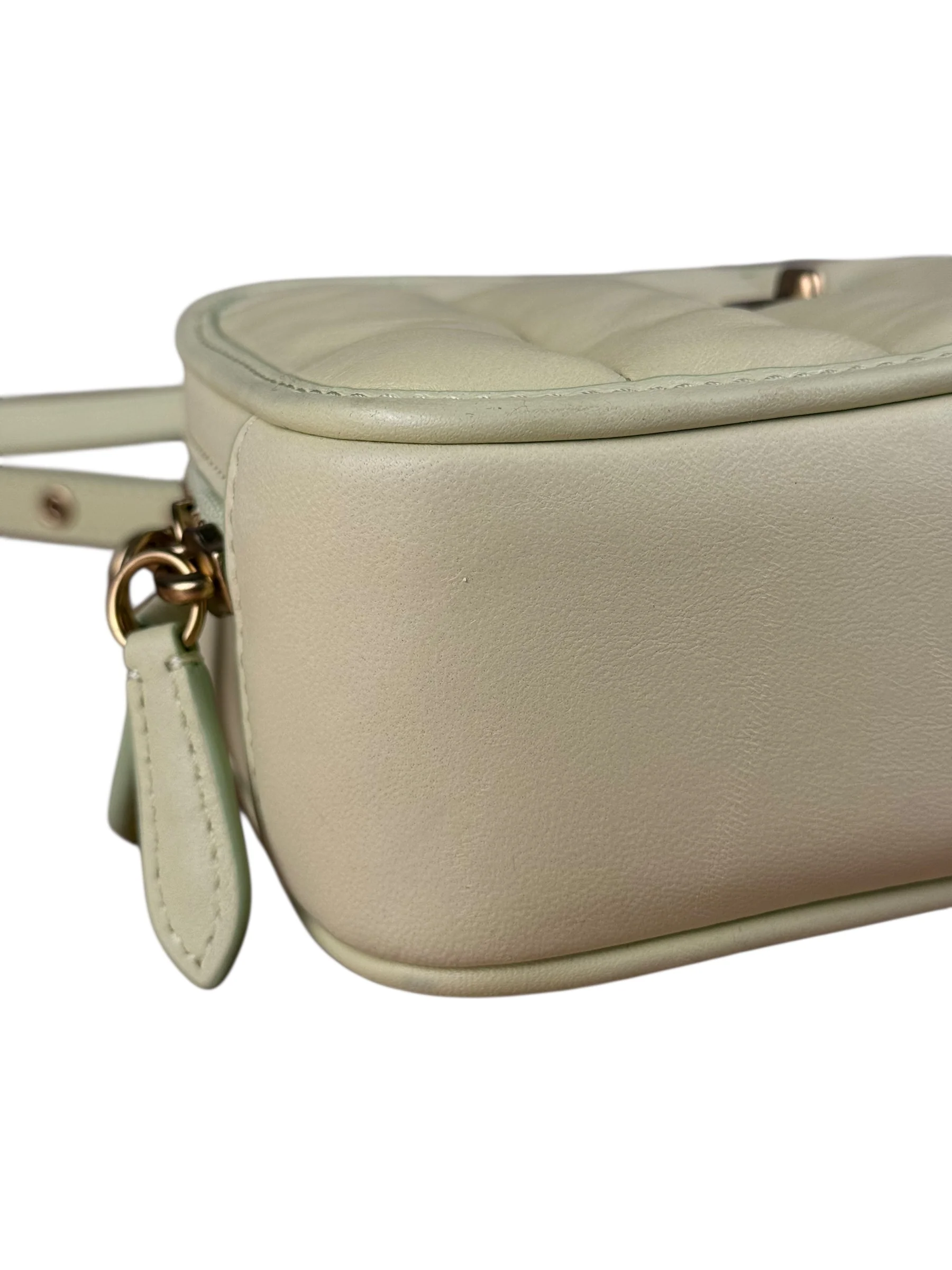 Coach Lime Nappa Leather Top Handle 2Way Bag - Image 14