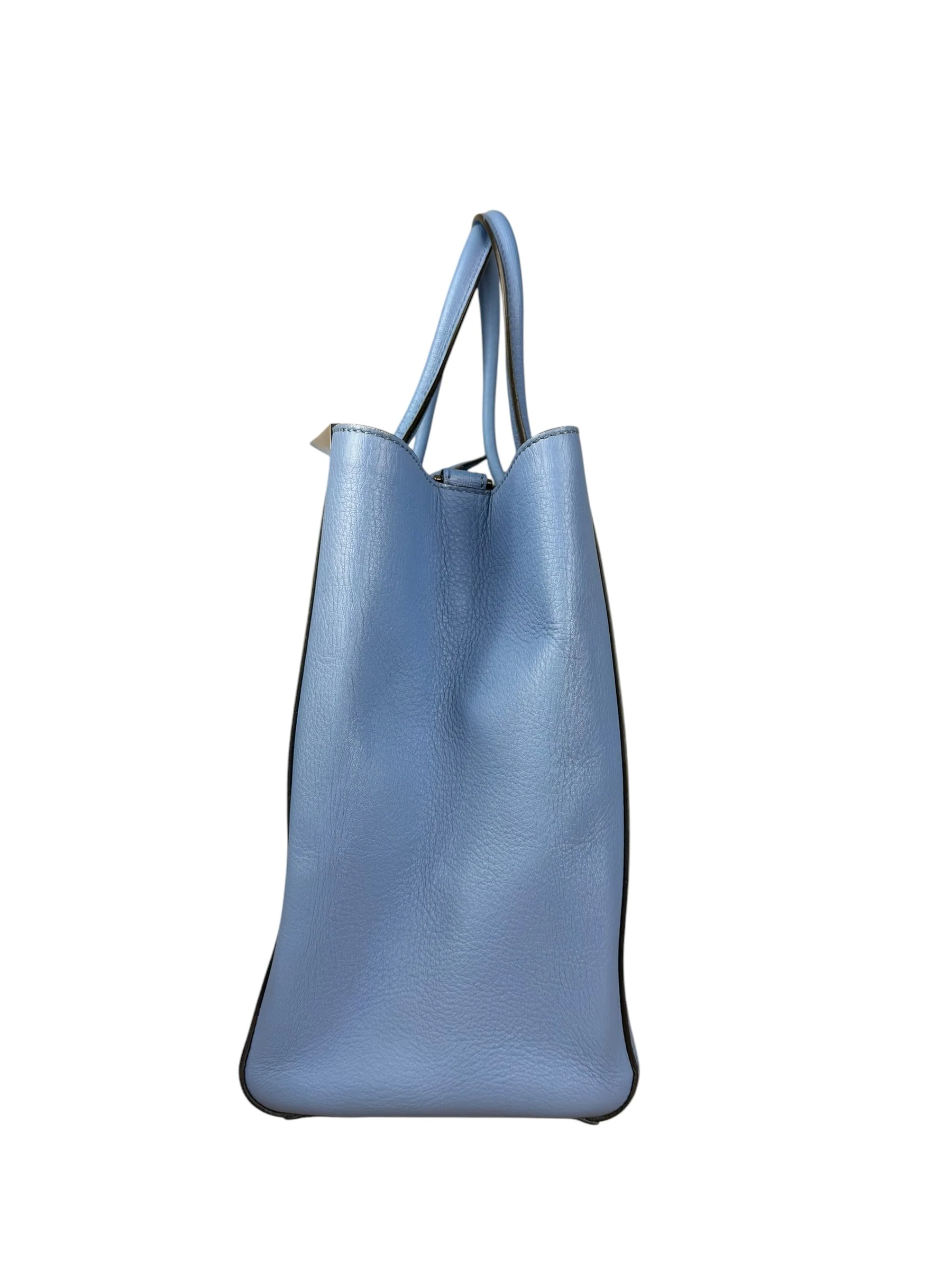 Fendi Cerulean Blue 3-Jours Silhouette Hand Bag - Image 5