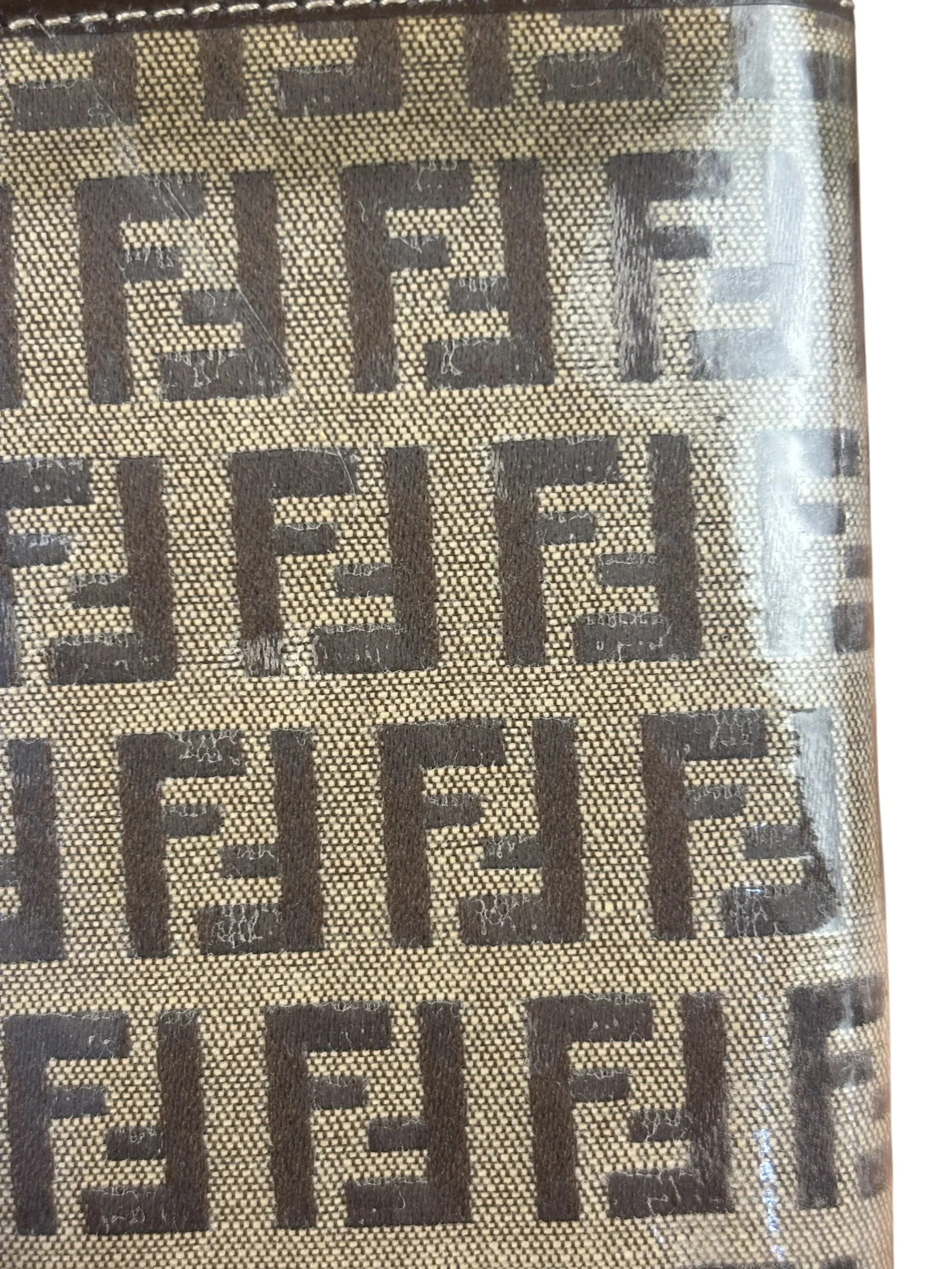 Fendi FF Vintage Zucchina Bifold Wallet - Image 10