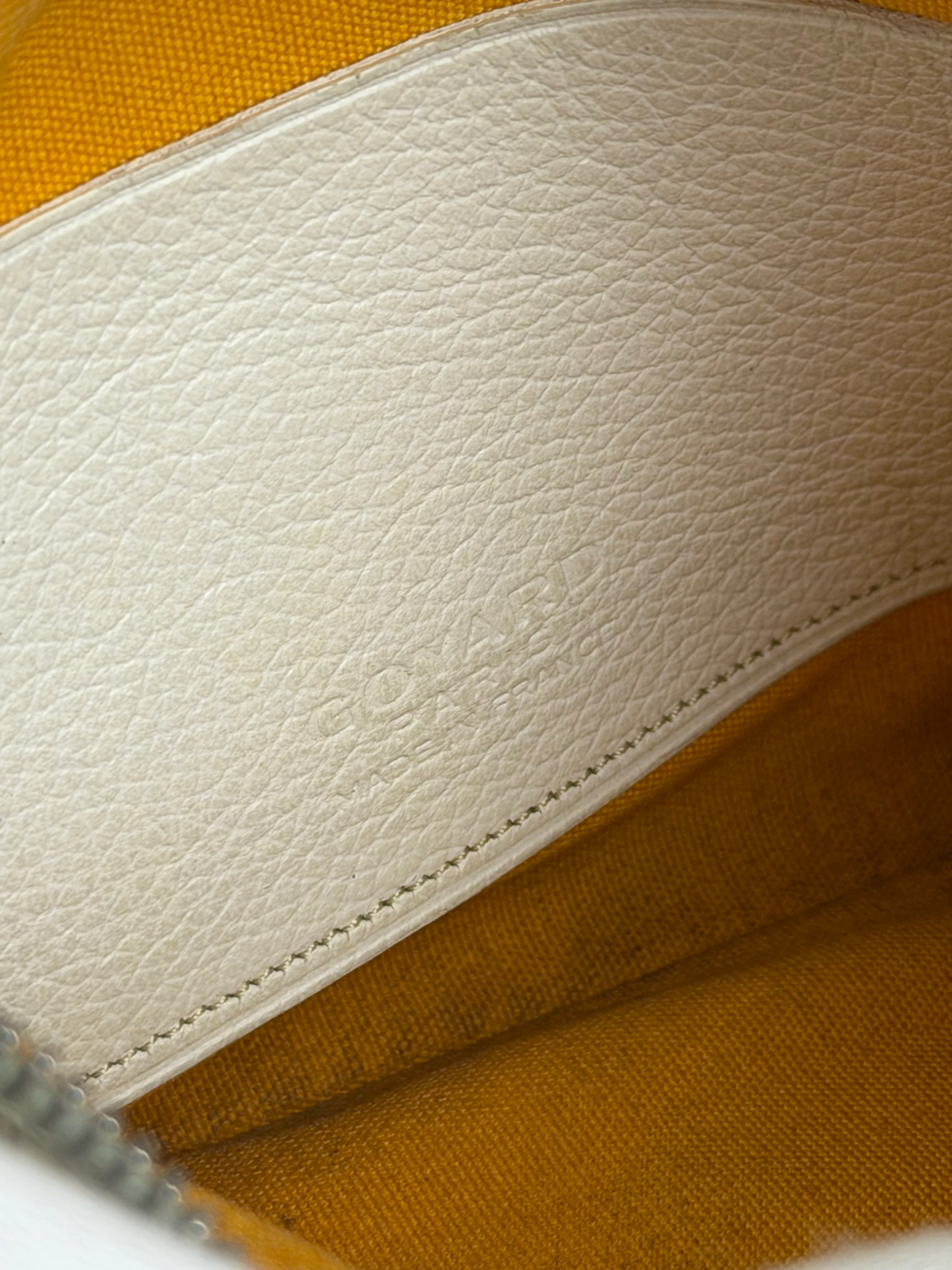 Goyard White Senat Mini Pouch - Image 13