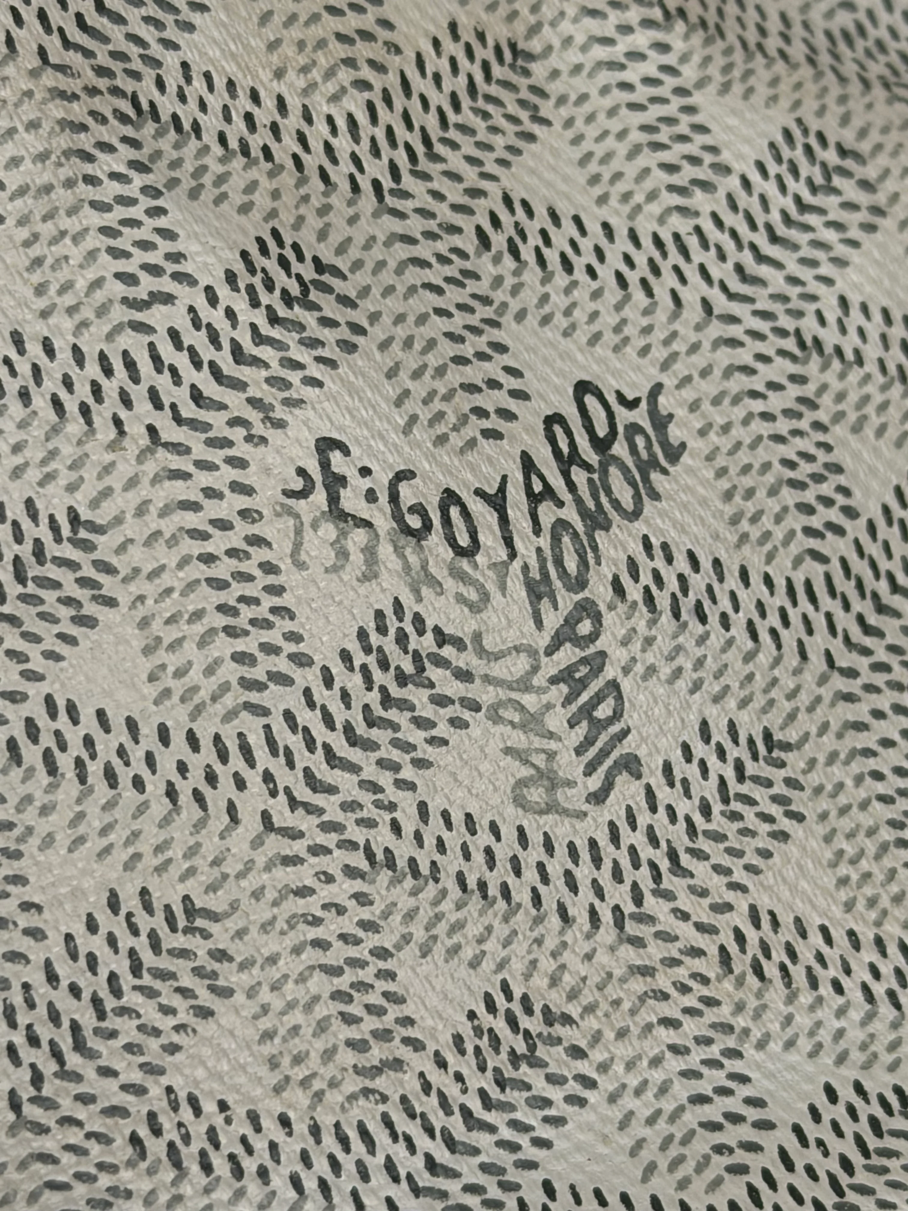 Goyard White Senat Mini Pouch - Image 14
