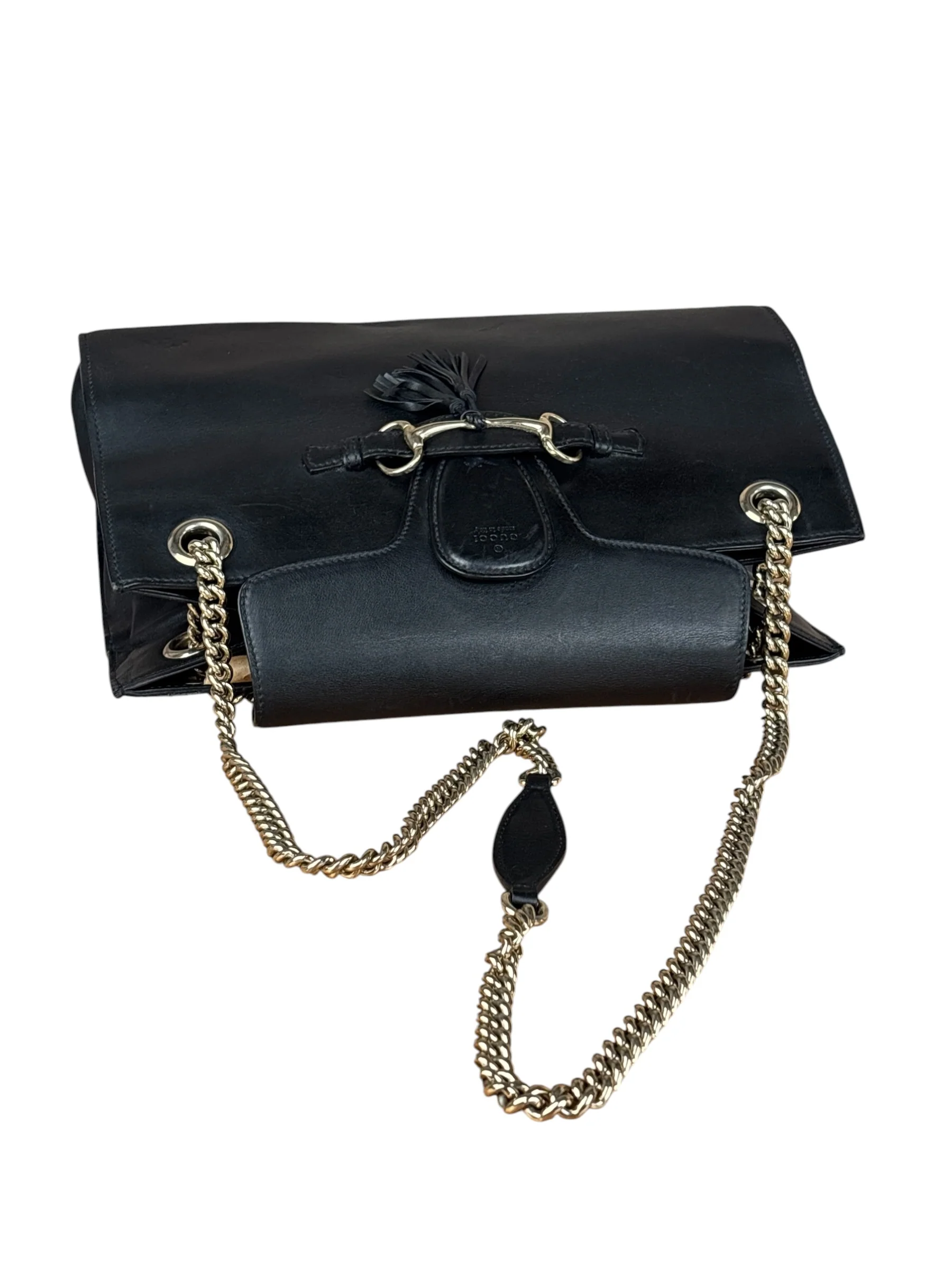 Gucci Black Emily Leather Shoulder Bag - Image 18
