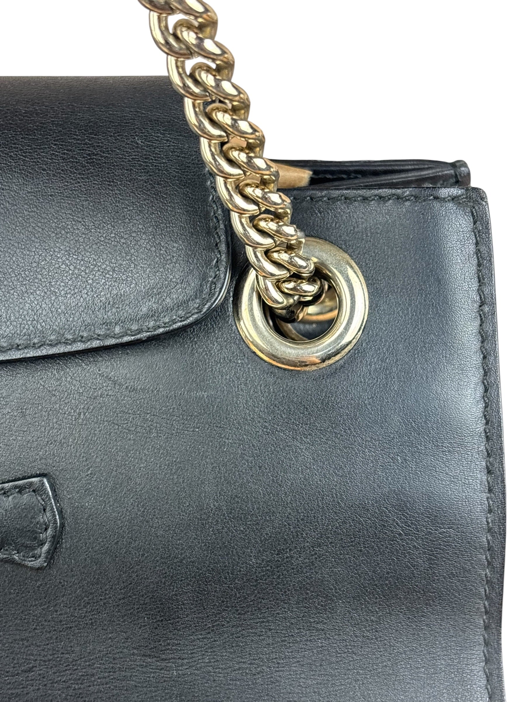 Gucci Black Emily Leather Shoulder Bag - Image 19