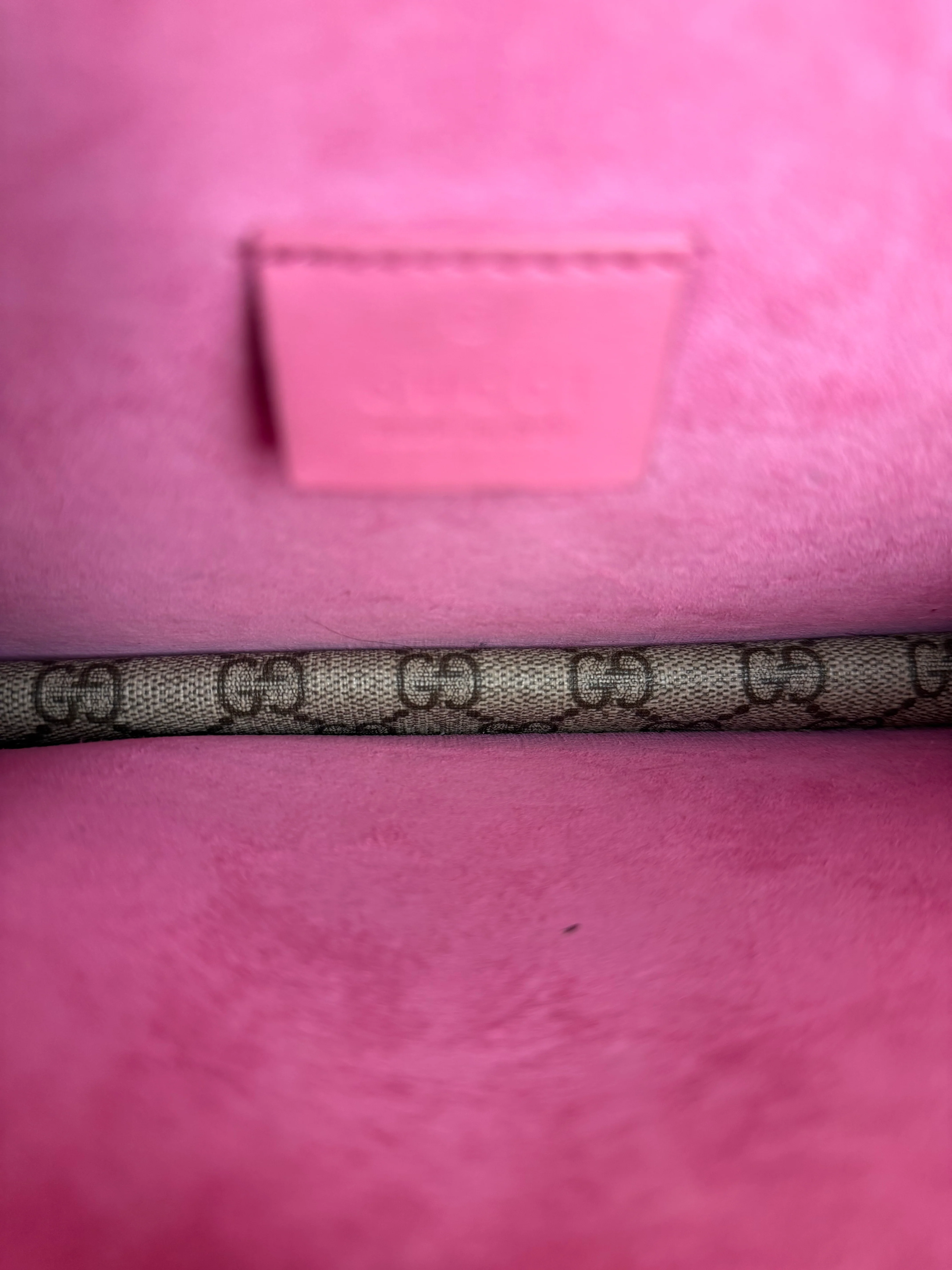 Gucci Dionysus GG Supreme Shoulder Bag Beige/Pink - Image 17