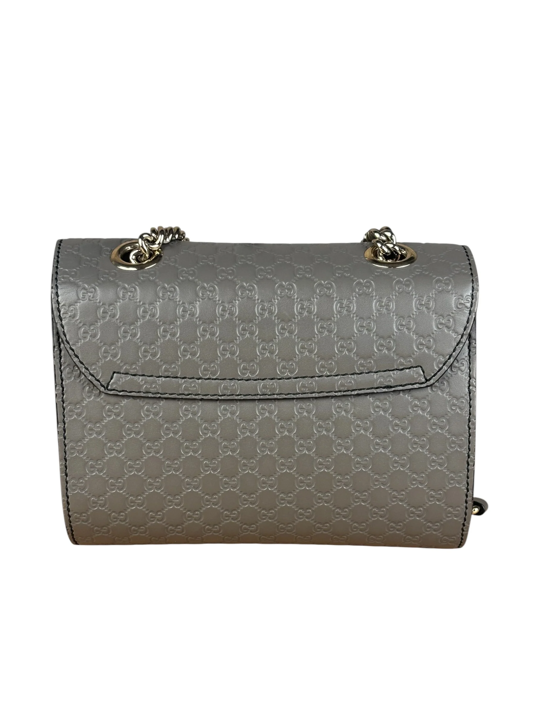 Gucci Emily GG Micro Shoulder Bag Grey - Image 4