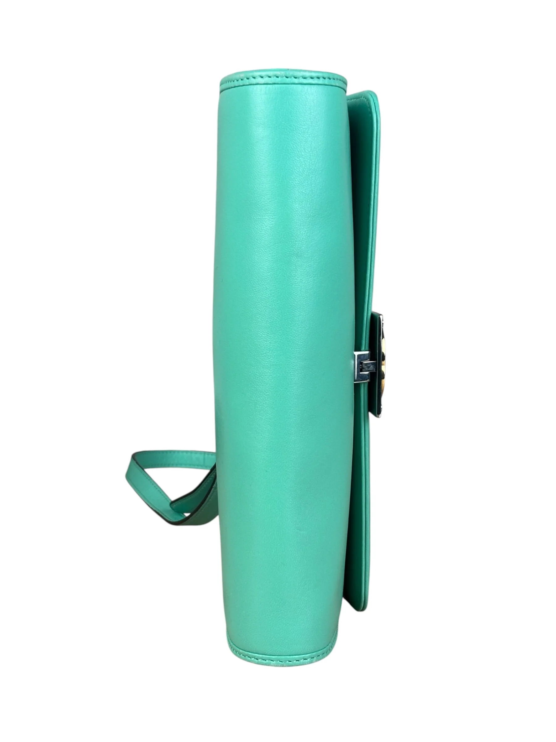 Gucci GG Green Matisse Leather Flap Shoulder Bag - Image 6