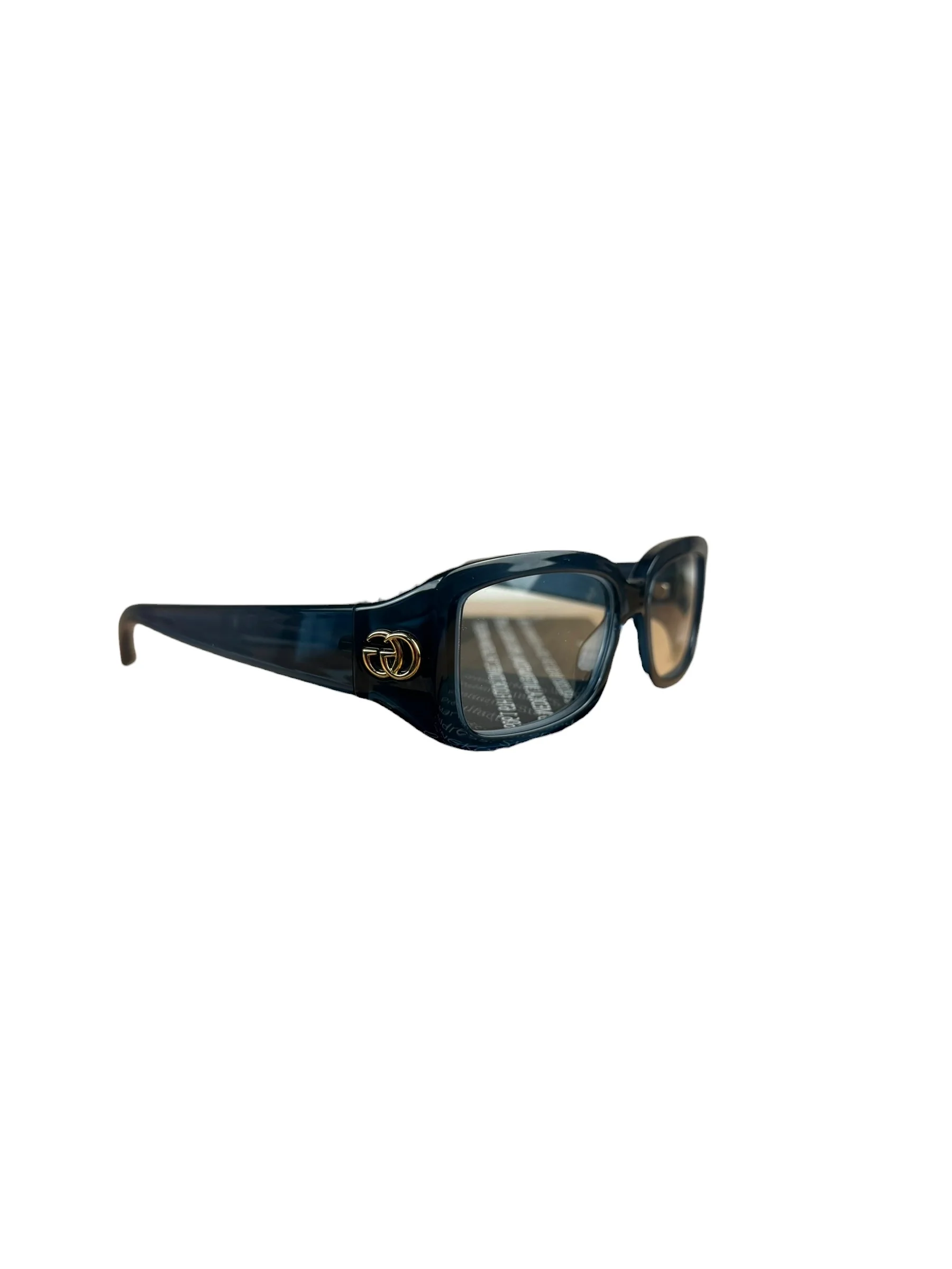 Gucci Interlocking G Transparent Rectangle Glassess GG14060