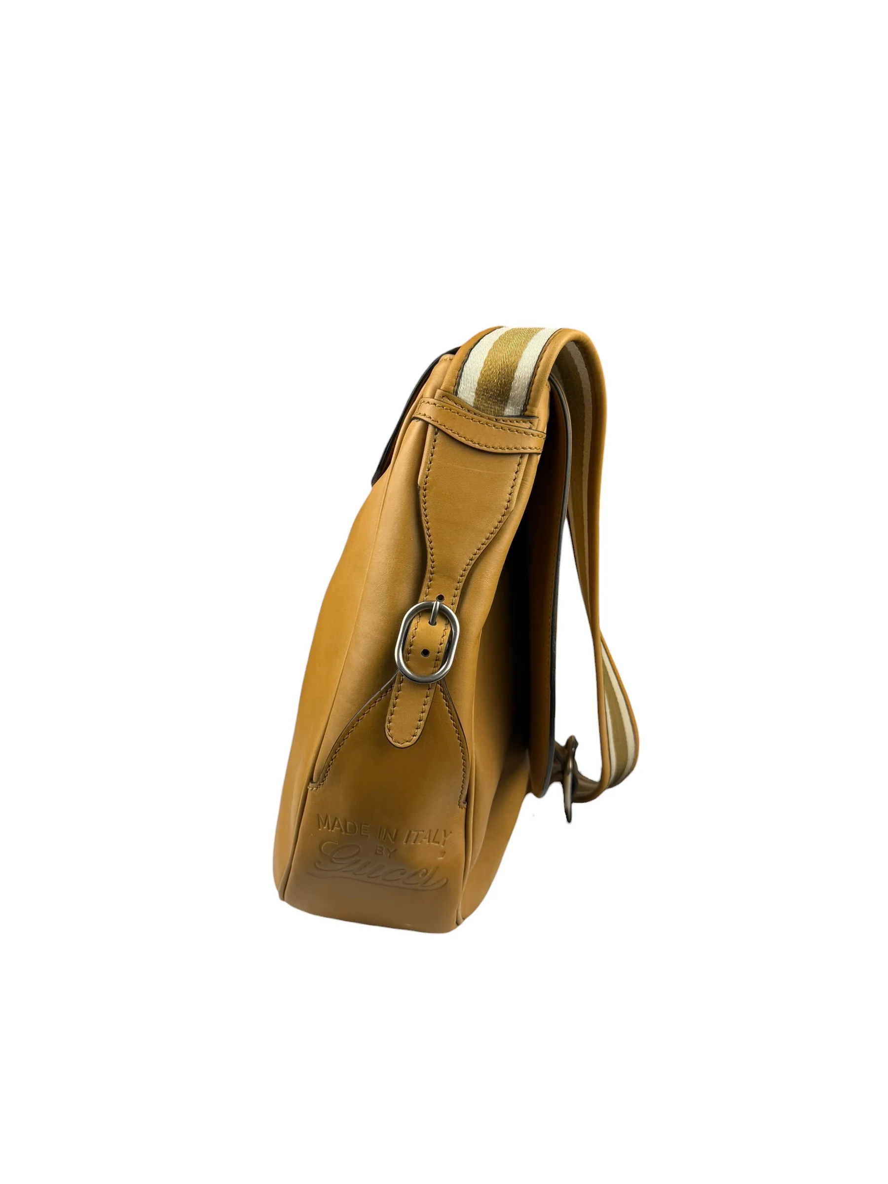 Gucci Vachetta Saddle Shoulder Bag - Image 8