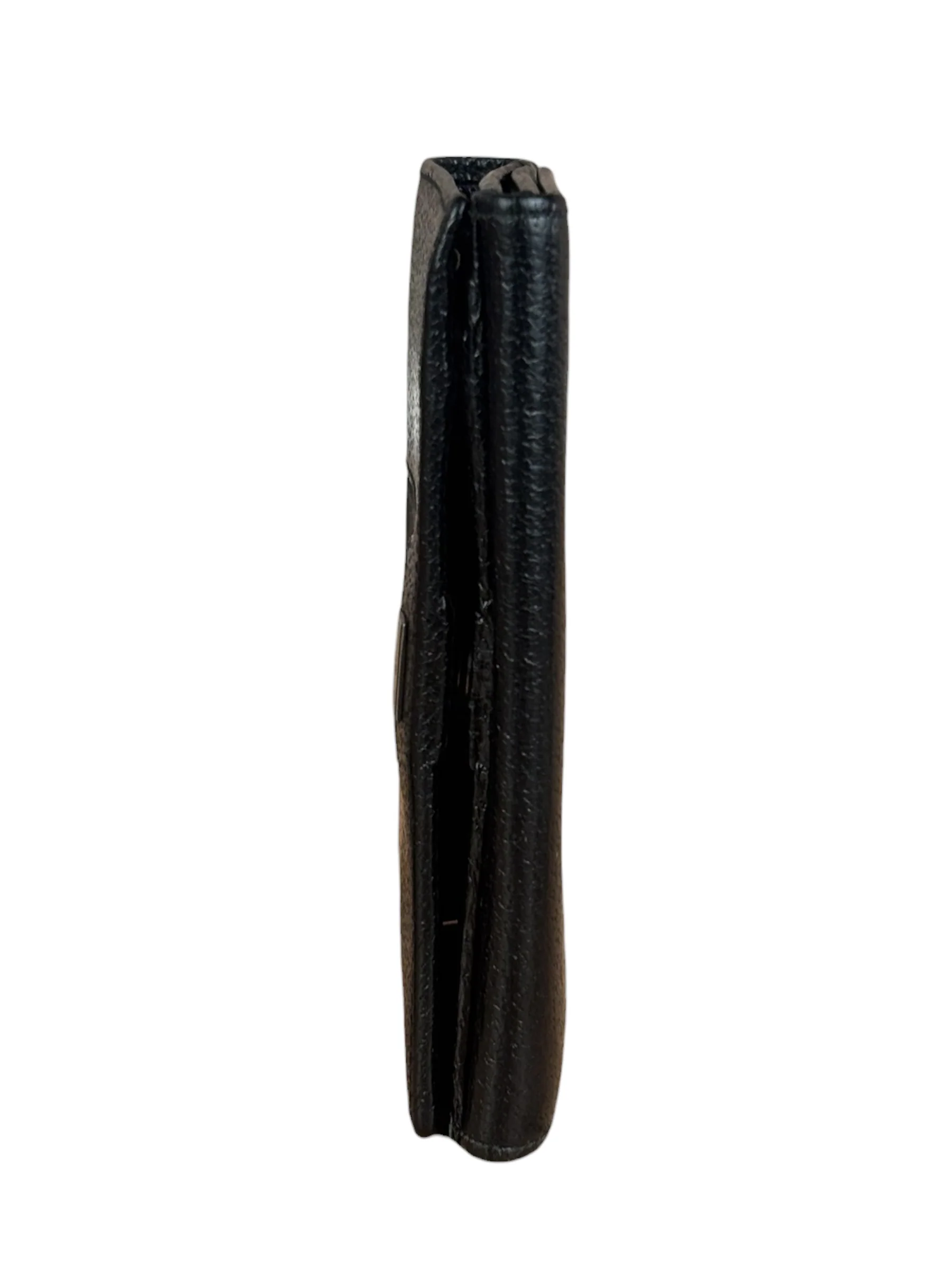 Gucci Vintage Black Leather Bi-Fold Wallet - Image 9
