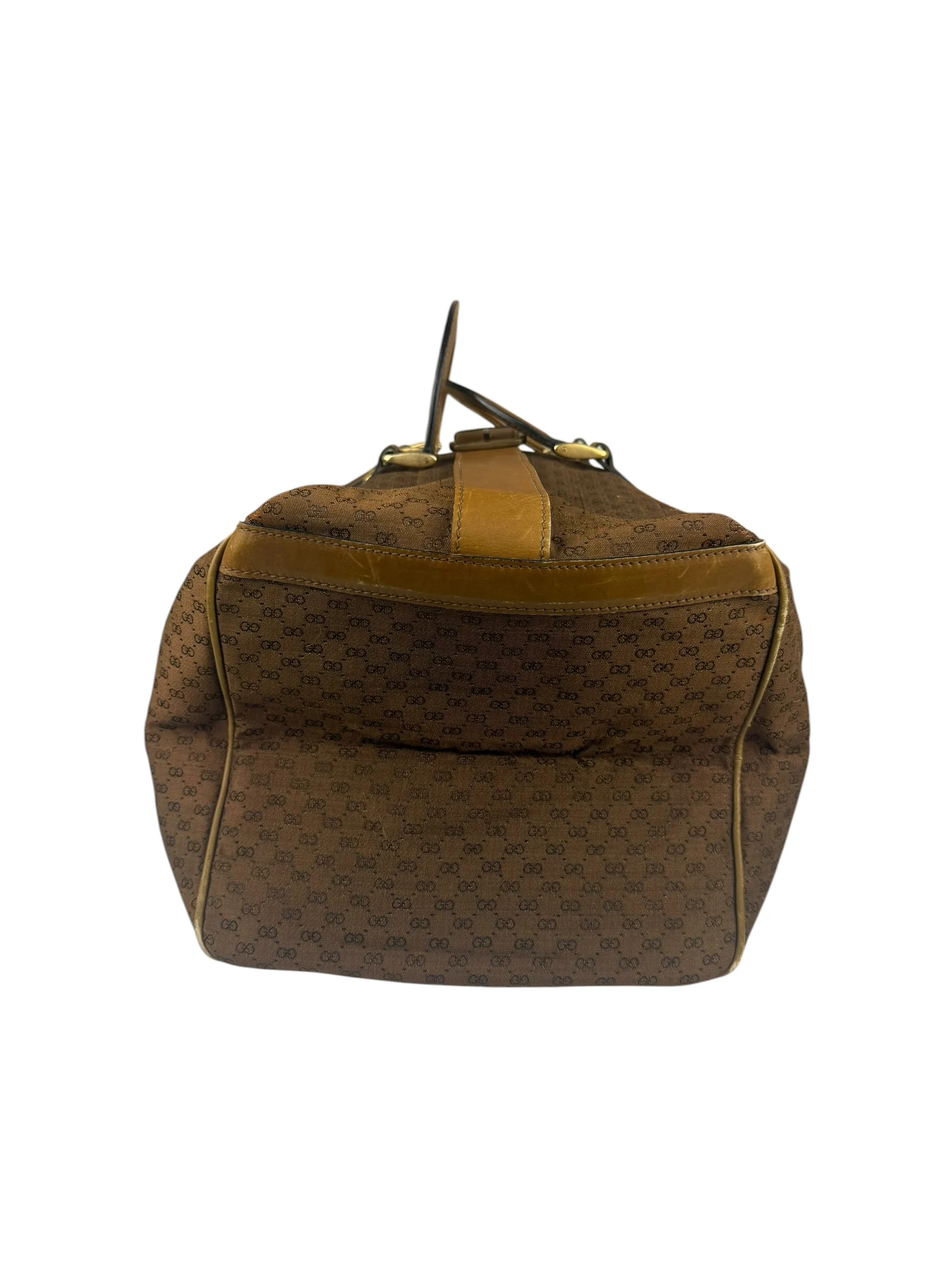 Gucci Vintage Micro GG Travel Bag - Image 12