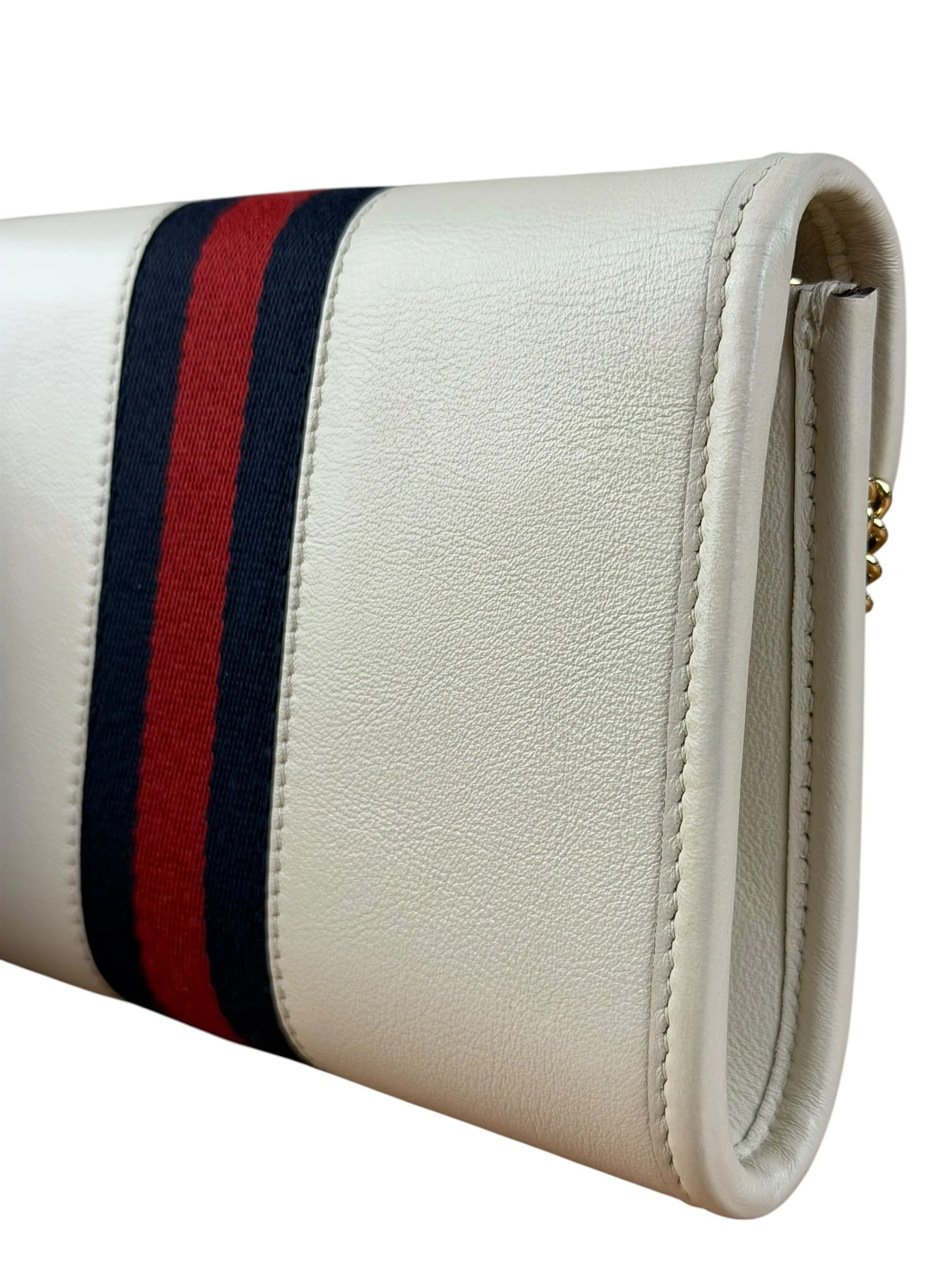 Gucci White Raja Mini Chain Shoulder Bag - Image 7