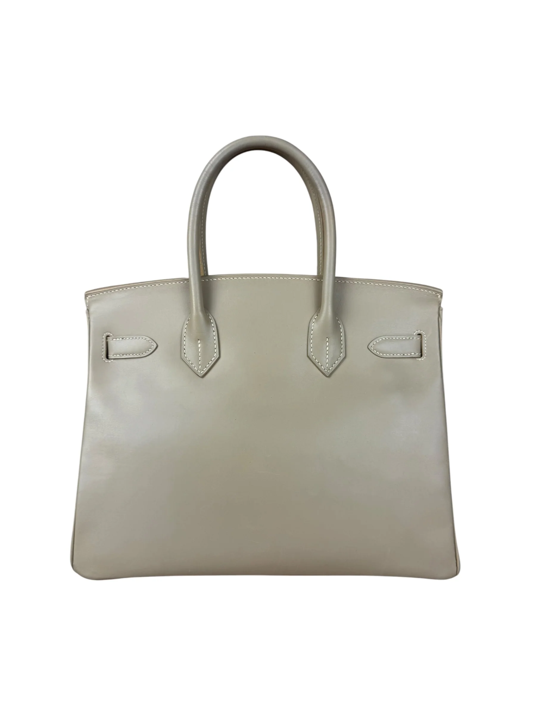 Hermes Birkin 30 Argile Box Brushed Gold 2003 - Image 24