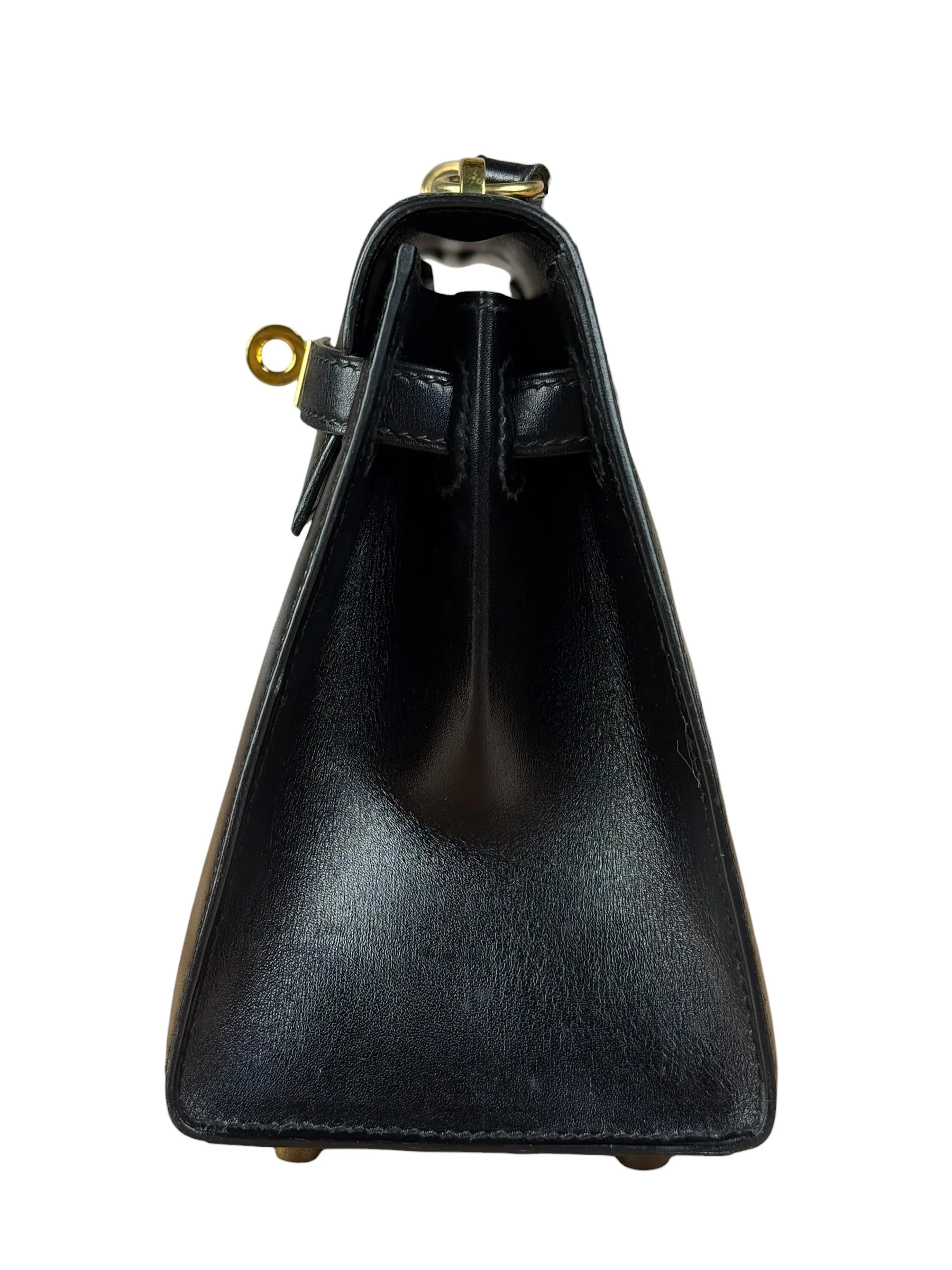 Hermes Black Mini Kelly 20 Box Calf 1991 - Image 16