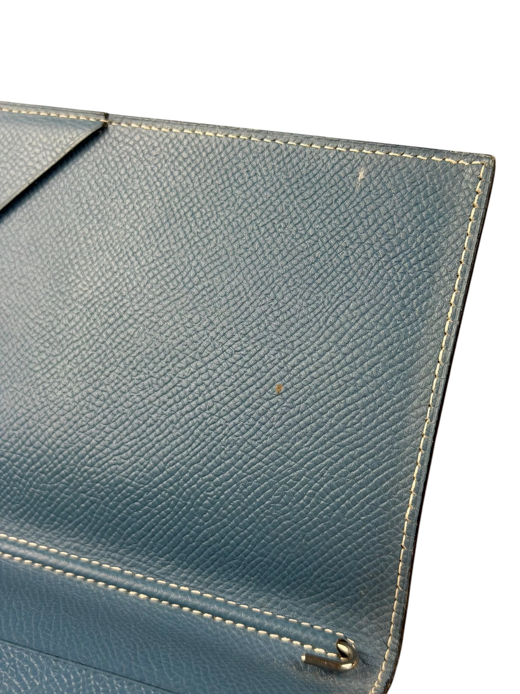 Hermes Blue Gene Leather Epson Agenda Cover - Image 11