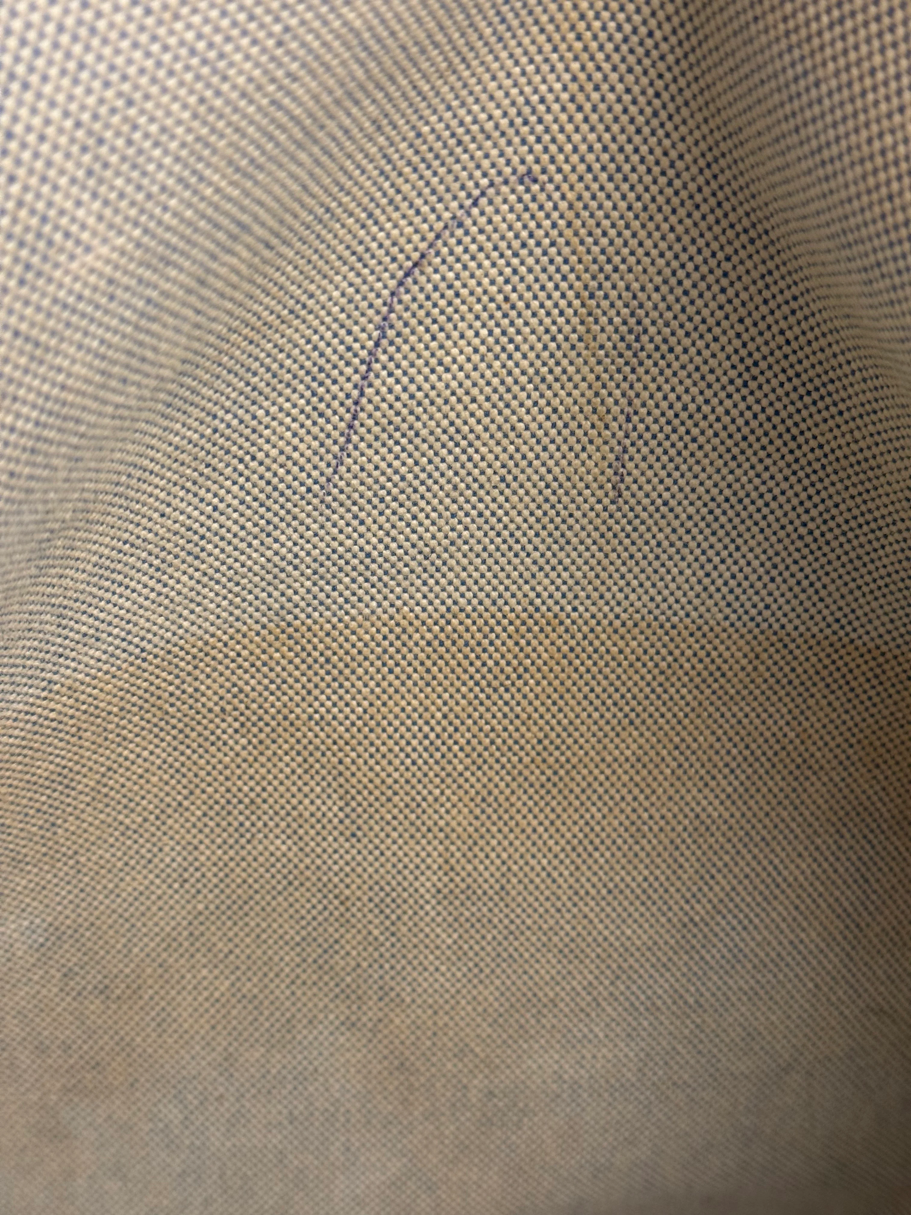 Hermès Blue Jardinier Canvas/Leather Shoulder Tote - Image 21