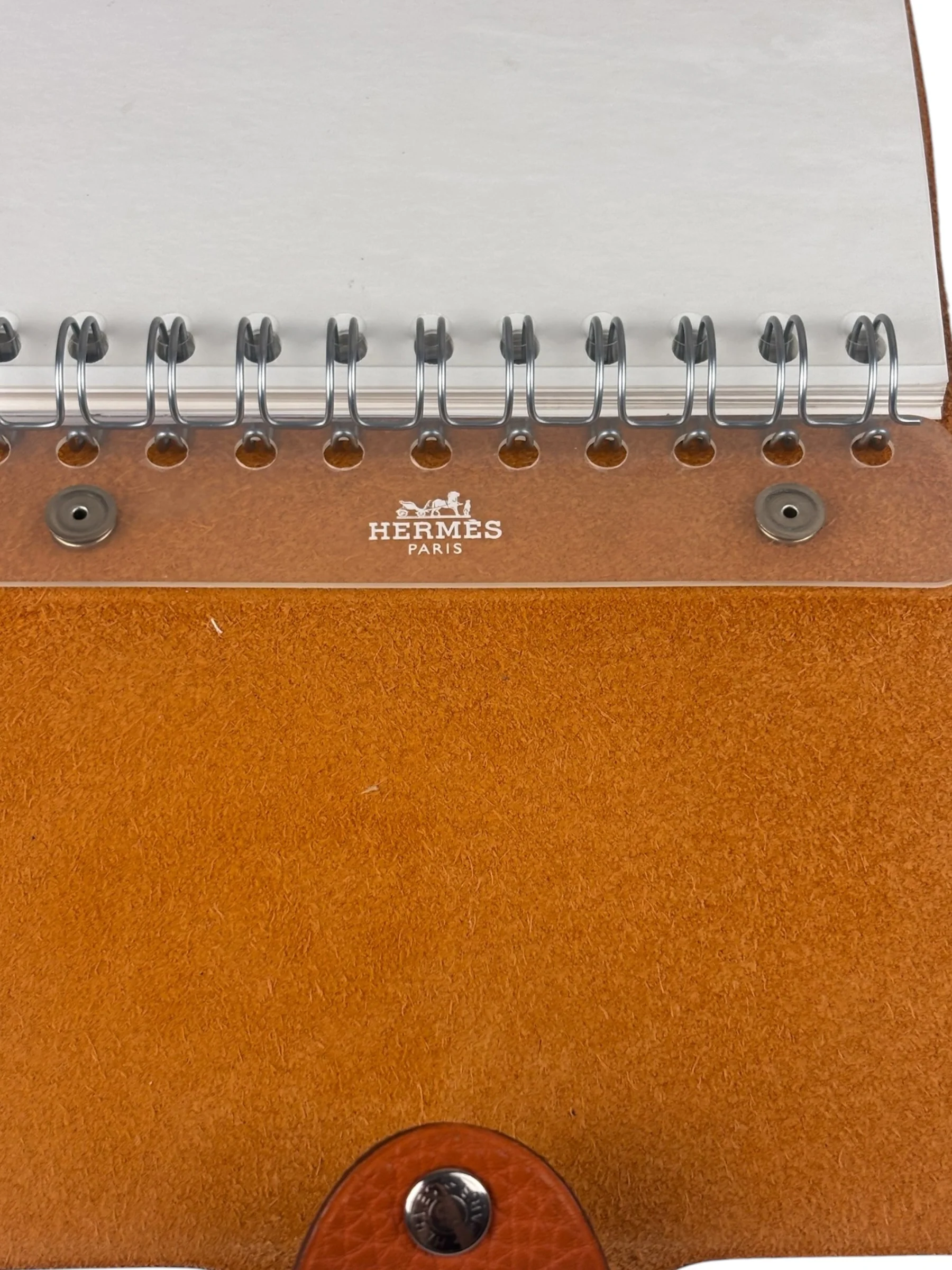 Hermes Orange Cover Ulysse Notebook - Image 4