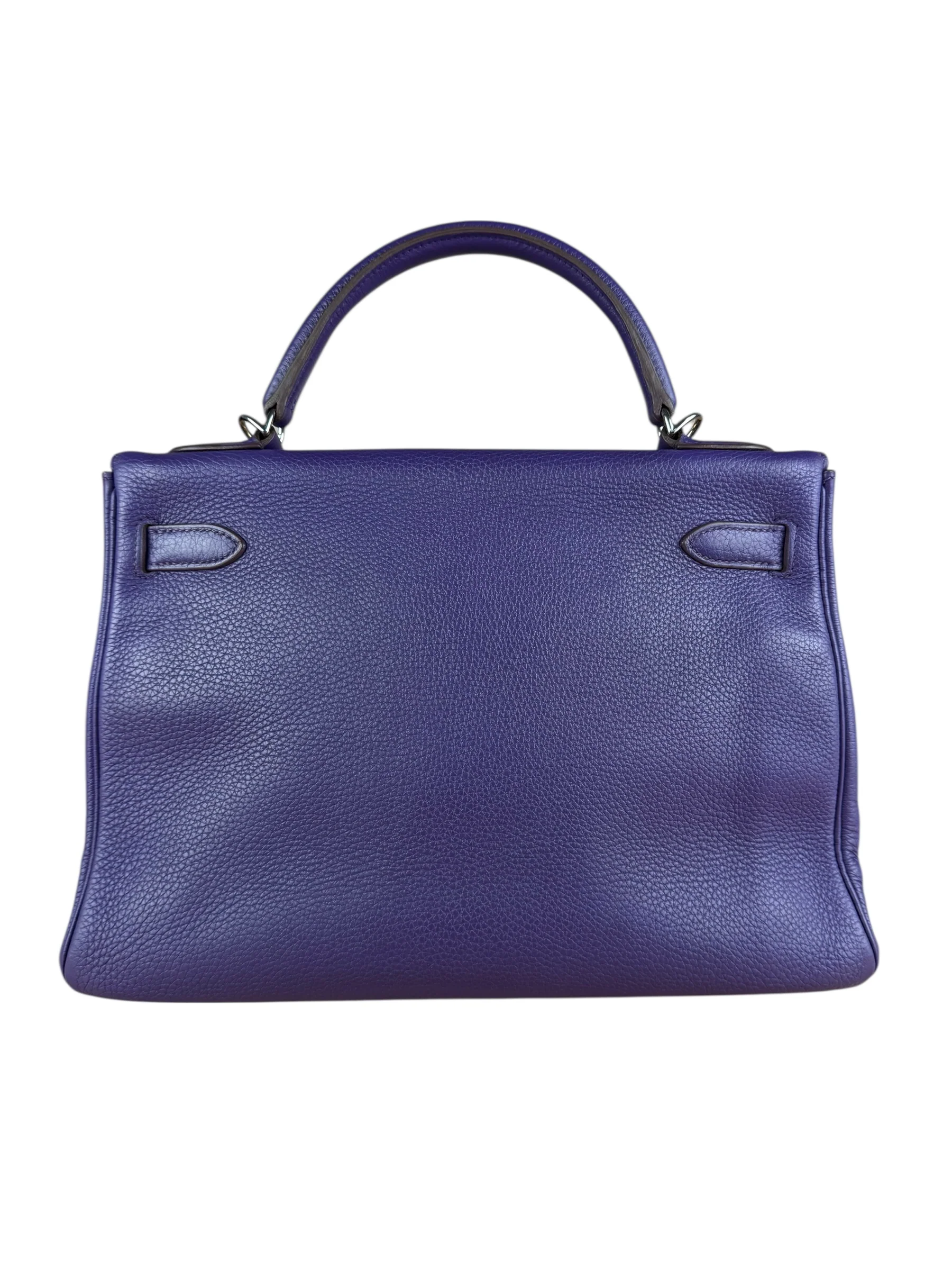 Hermes Togo Kelly II Retourne 32 Ultraviolet 2010 - Image 13