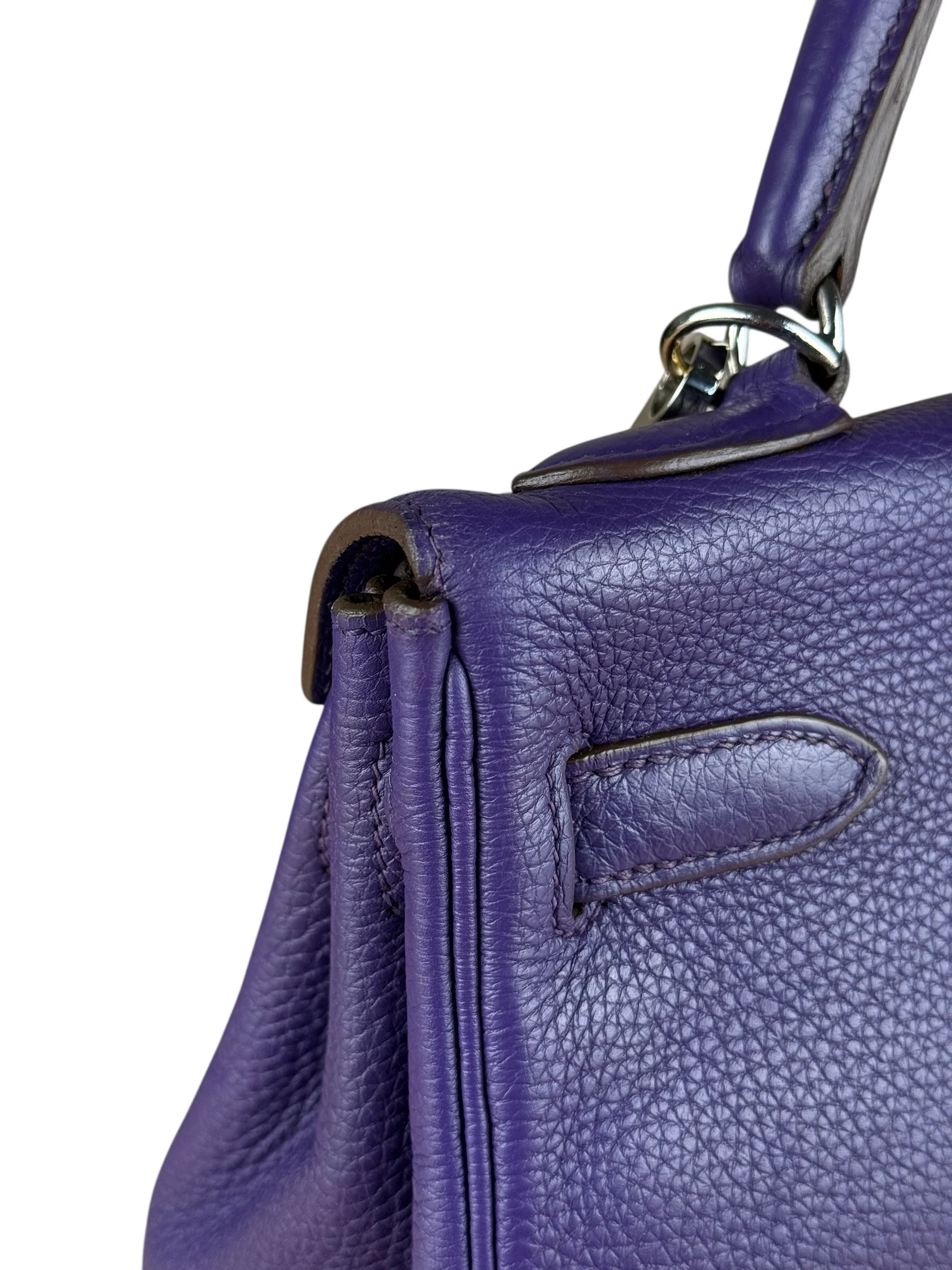 Hermes Togo Kelly II Retourne 32 Ultraviolet 2010 - Image 15