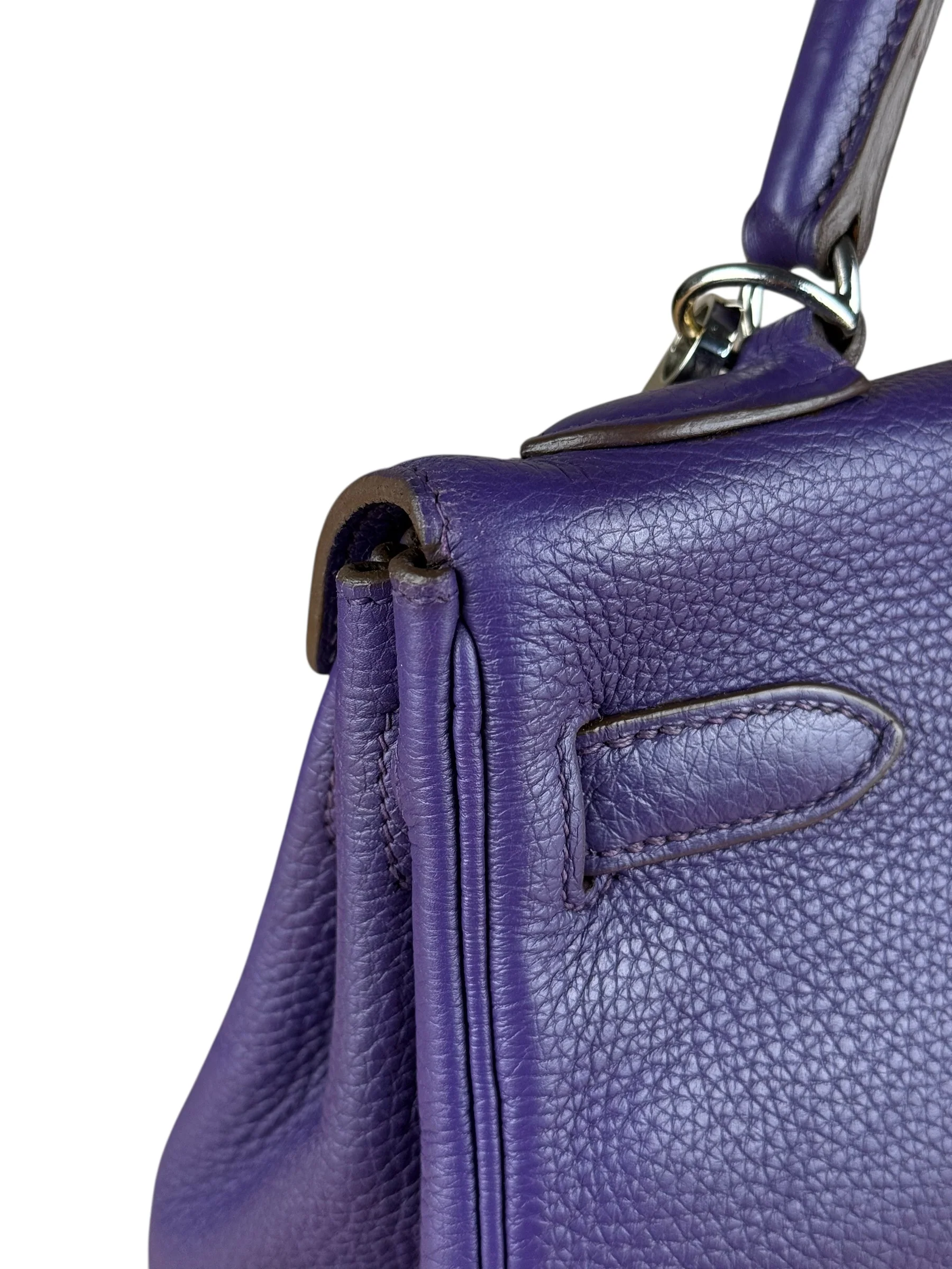 Hermes Togo Kelly II Retourne 32 Ultraviolet 2010 - Image 16