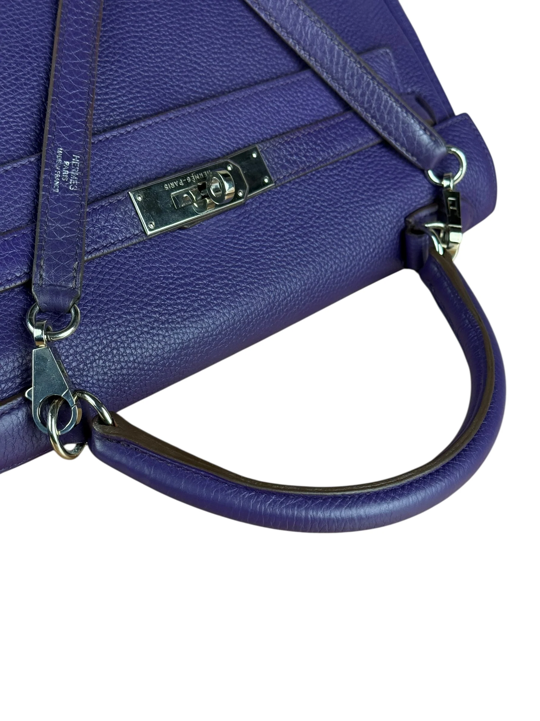 Hermes Togo Kelly II Retourne 32 Ultraviolet 2010 - Image 33