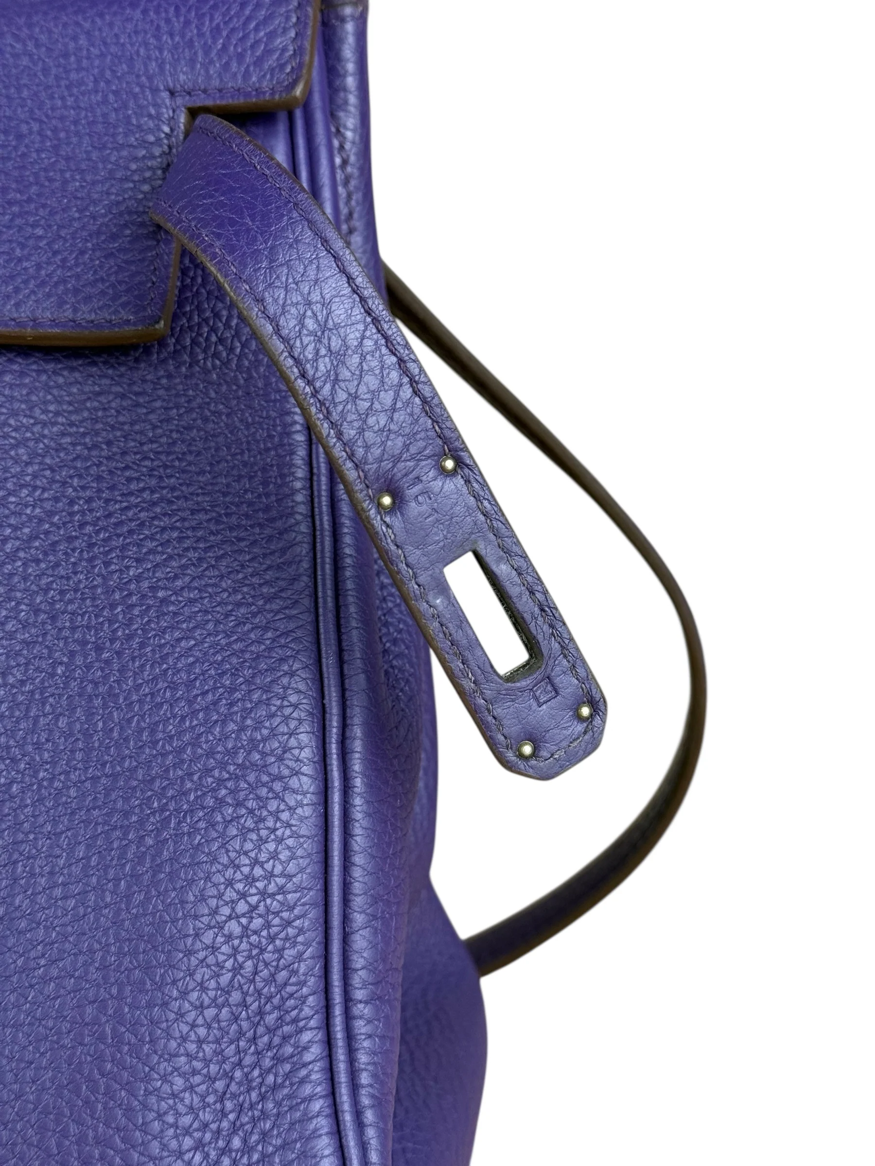 Hermes Togo Kelly II Retourne 32 Ultraviolet 2010 - Image 7